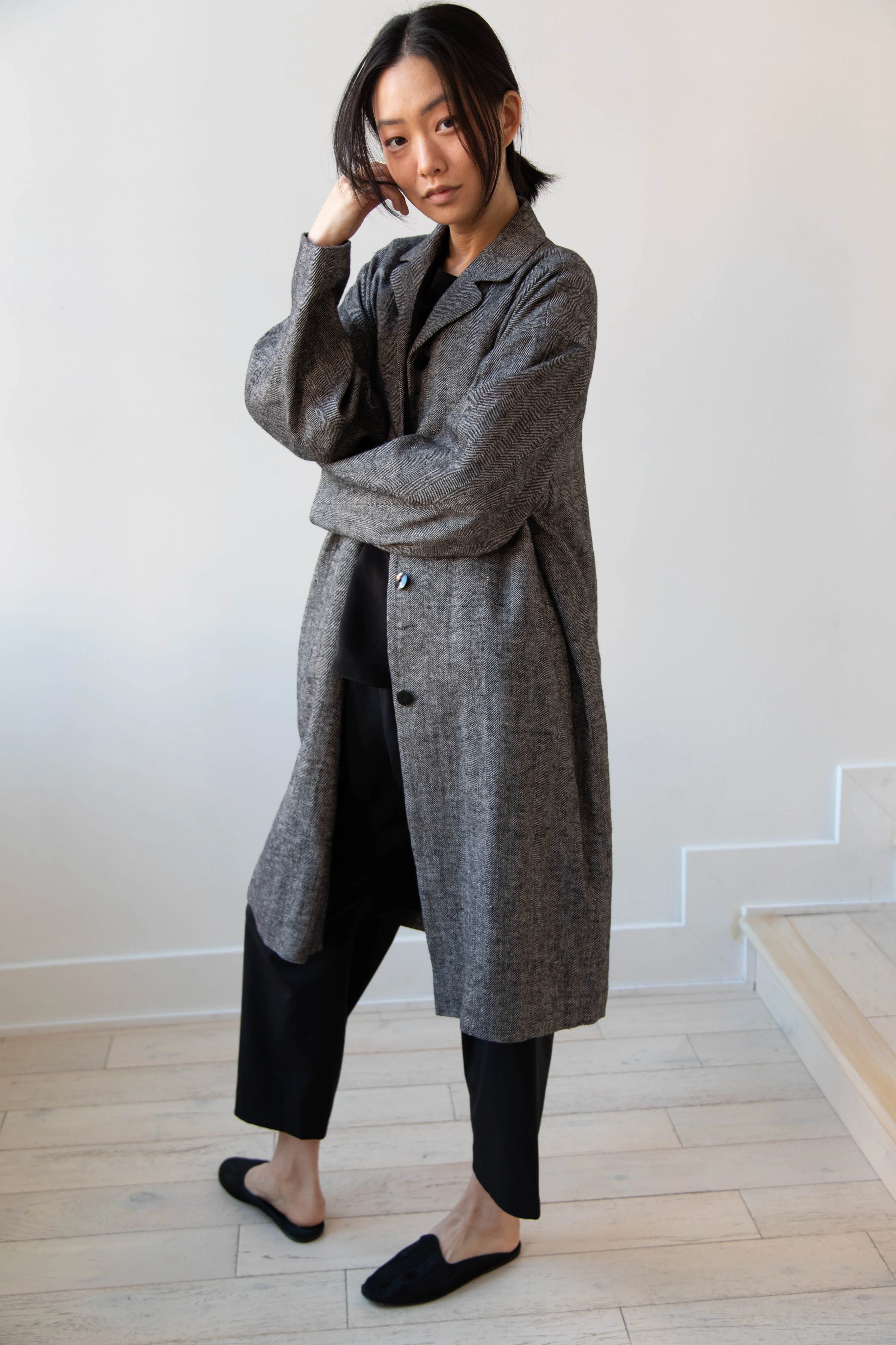 Arts & Science | New Granny Coat in Herringbone - Image 6