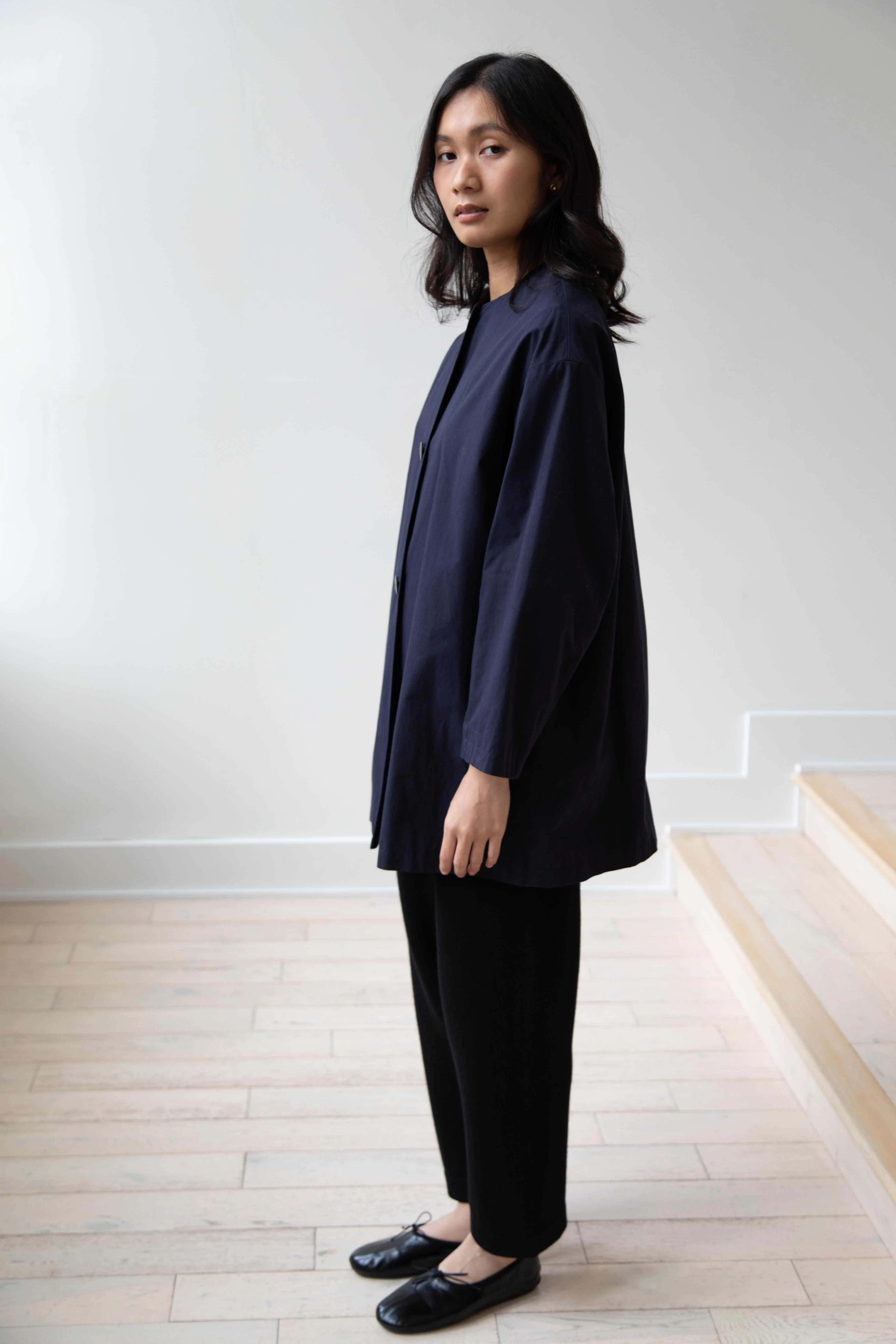 Arts & Science | New Granny Short Coat in Navy - Image 19