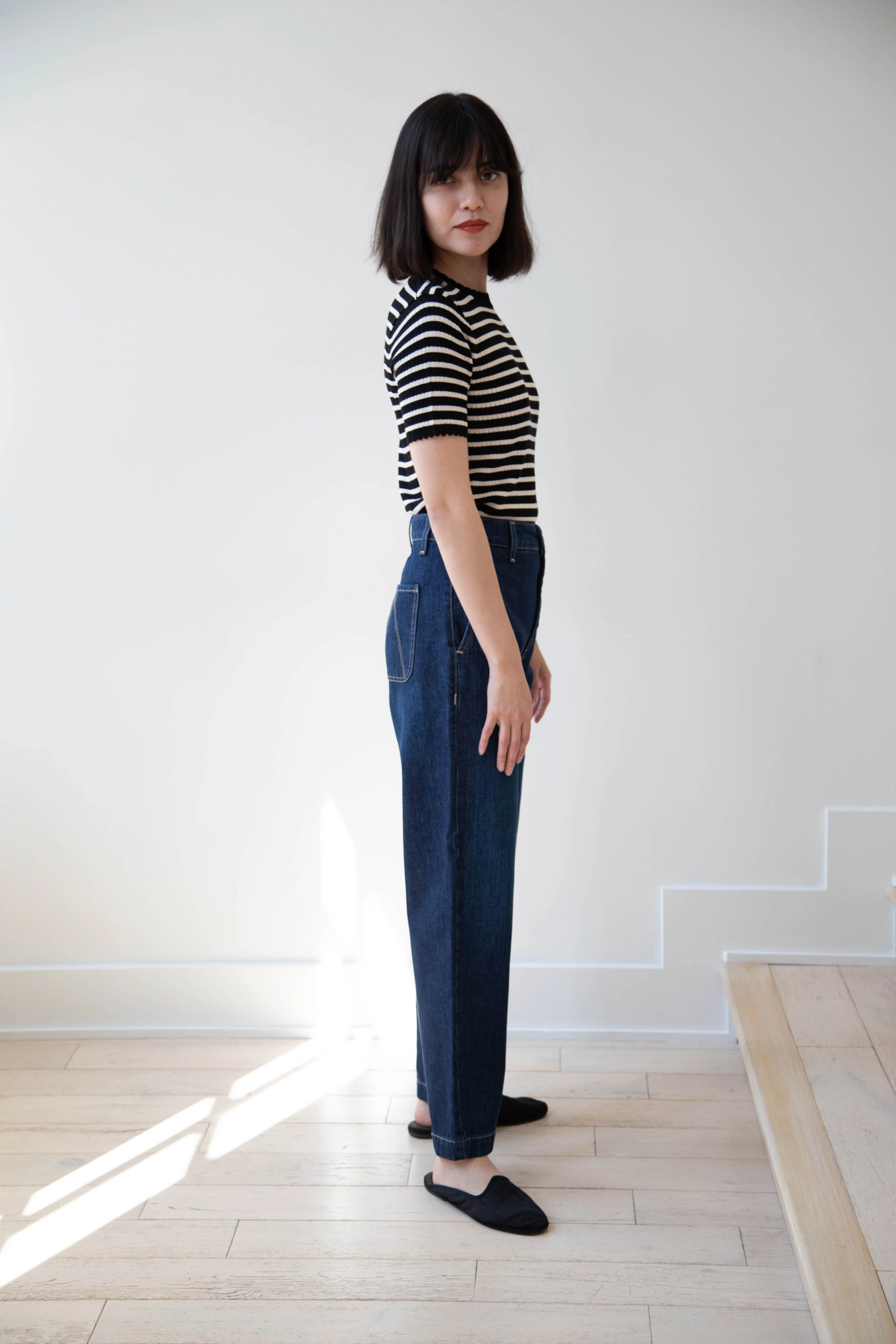 Asciari | Ficus Jean in Dark Wash - Image 4