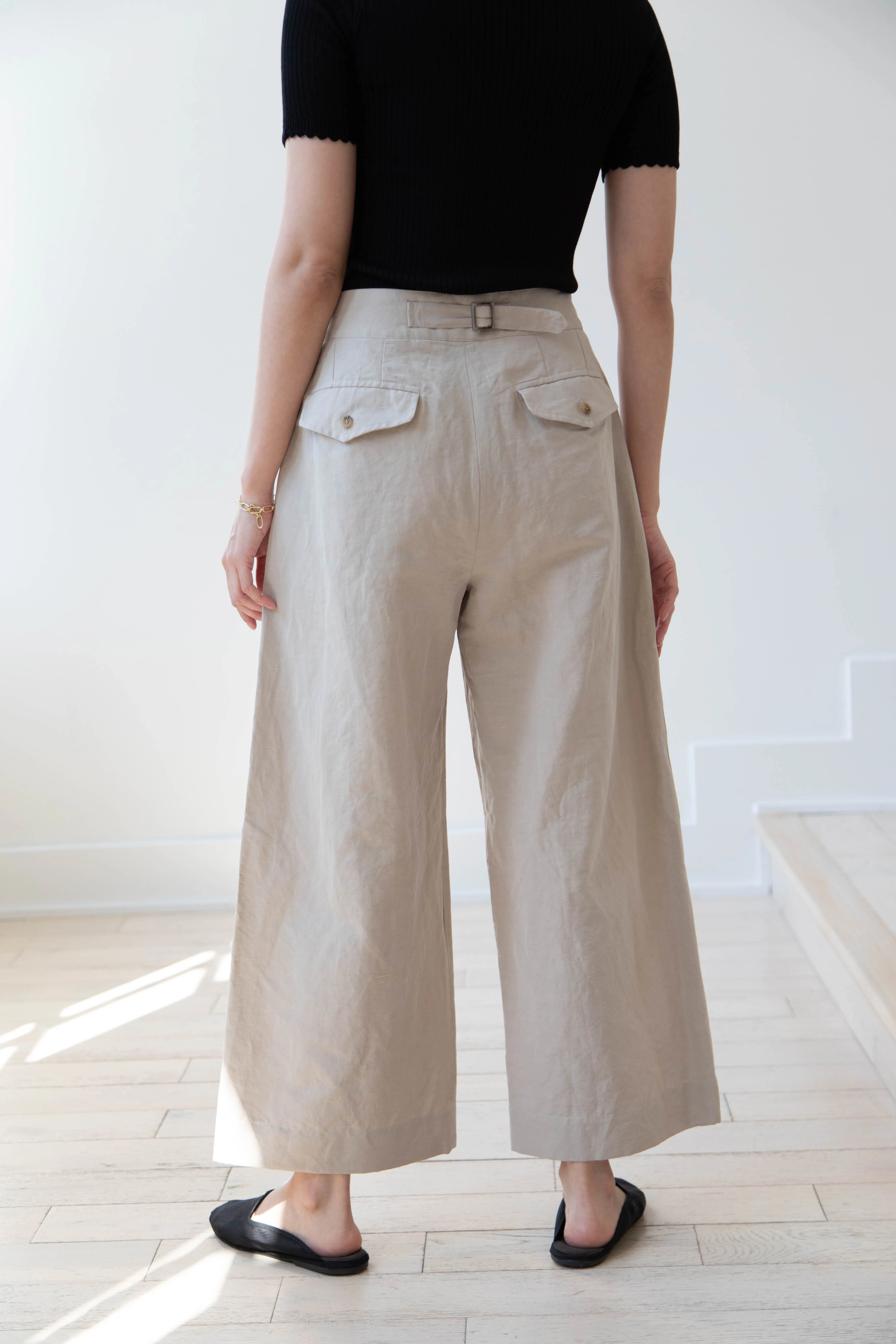Asciari | Lucy Pant in Sand - Image 3