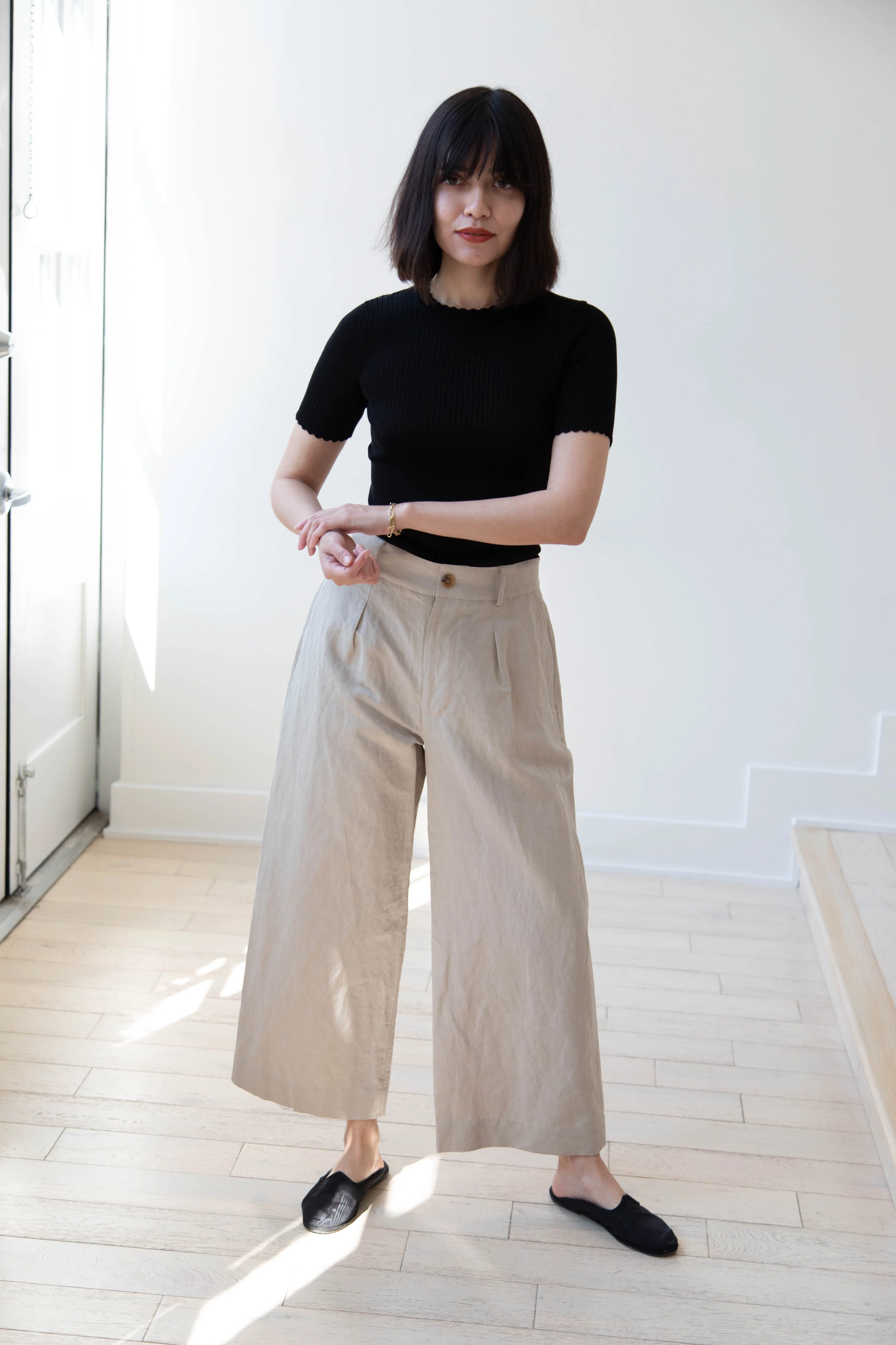 Asciari | Lucy Pant in Sand - Image 5