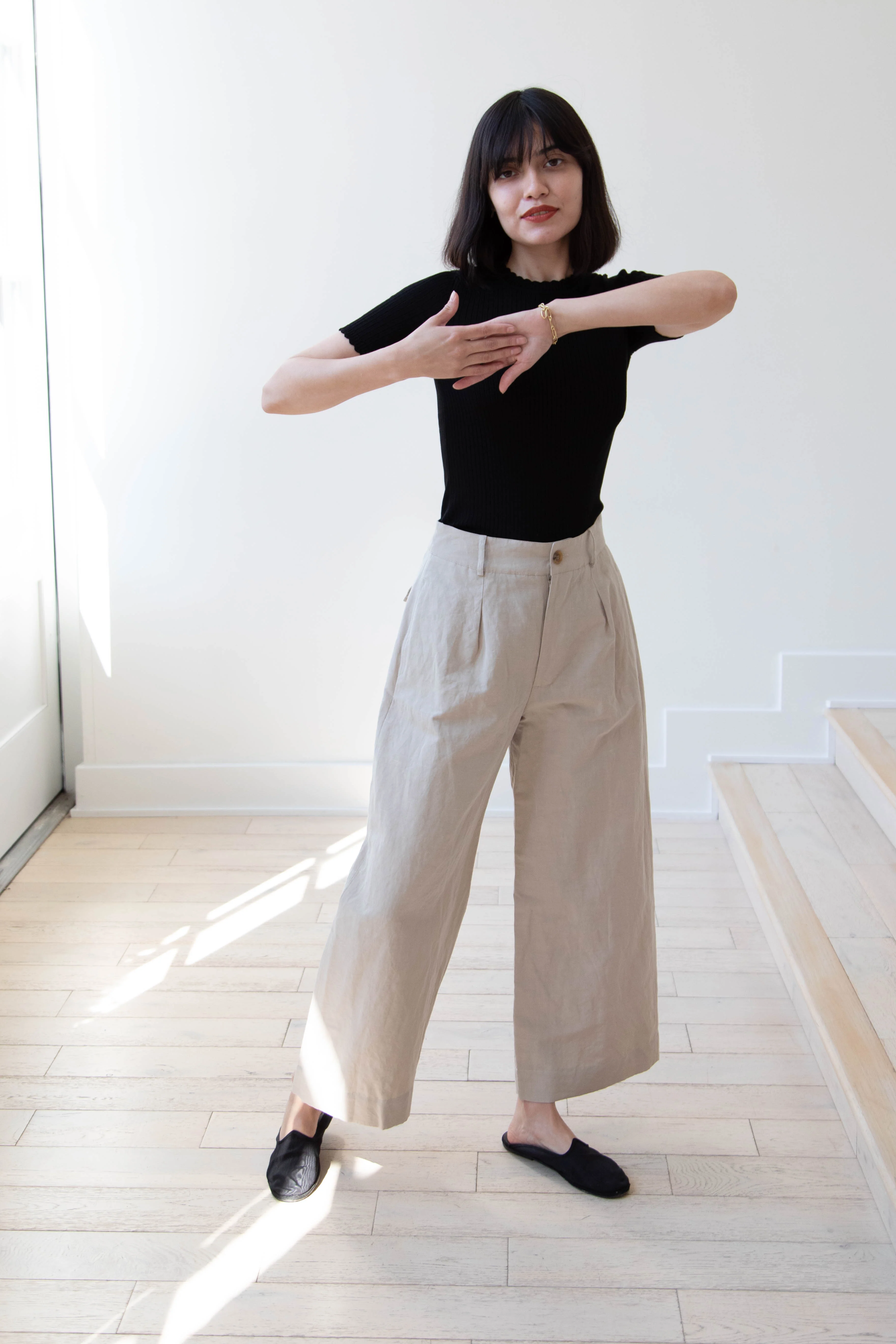 Asciari | Lucy Pant in Sand - Image 7