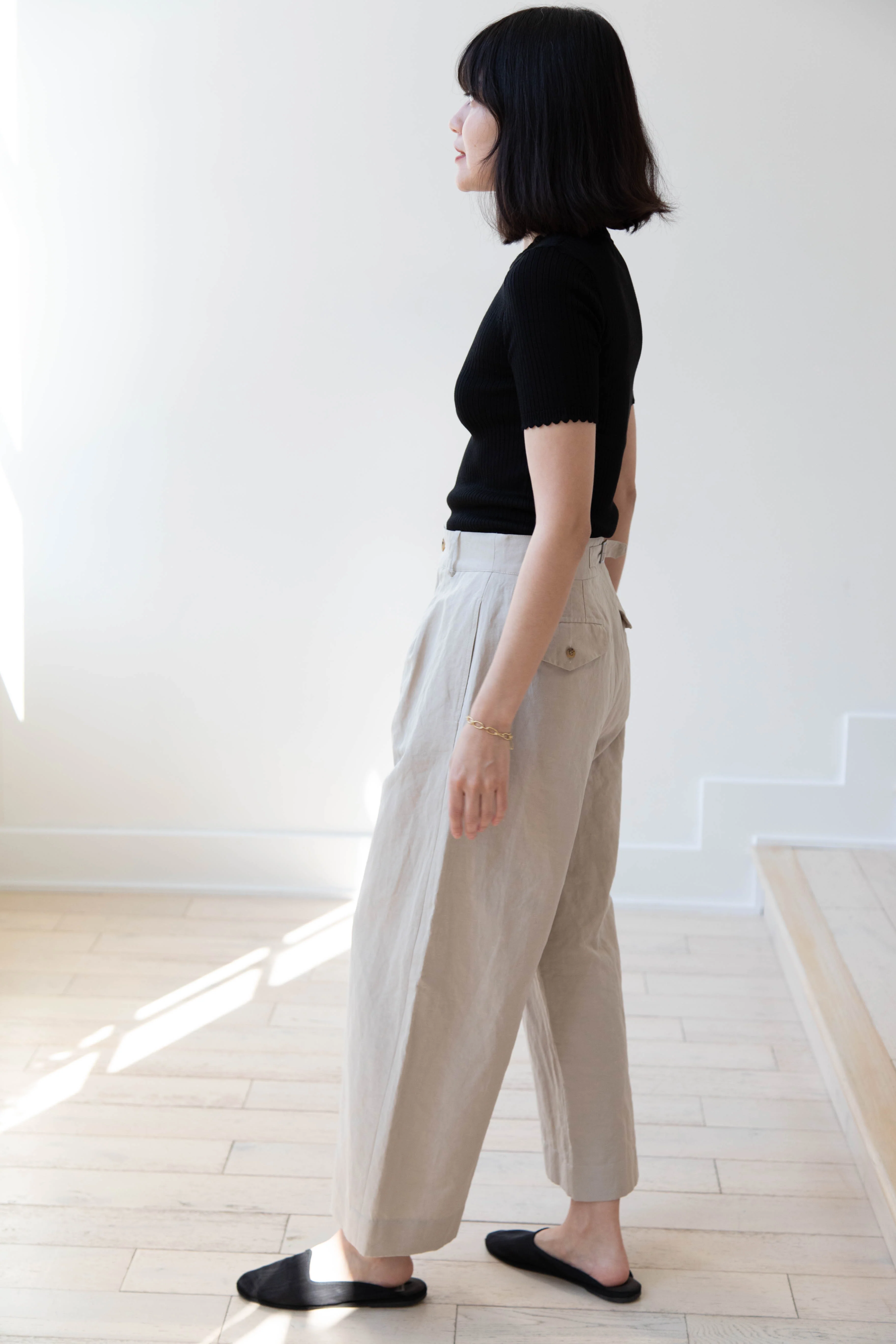 Asciari | Lucy Pant in Sand - Image 9
