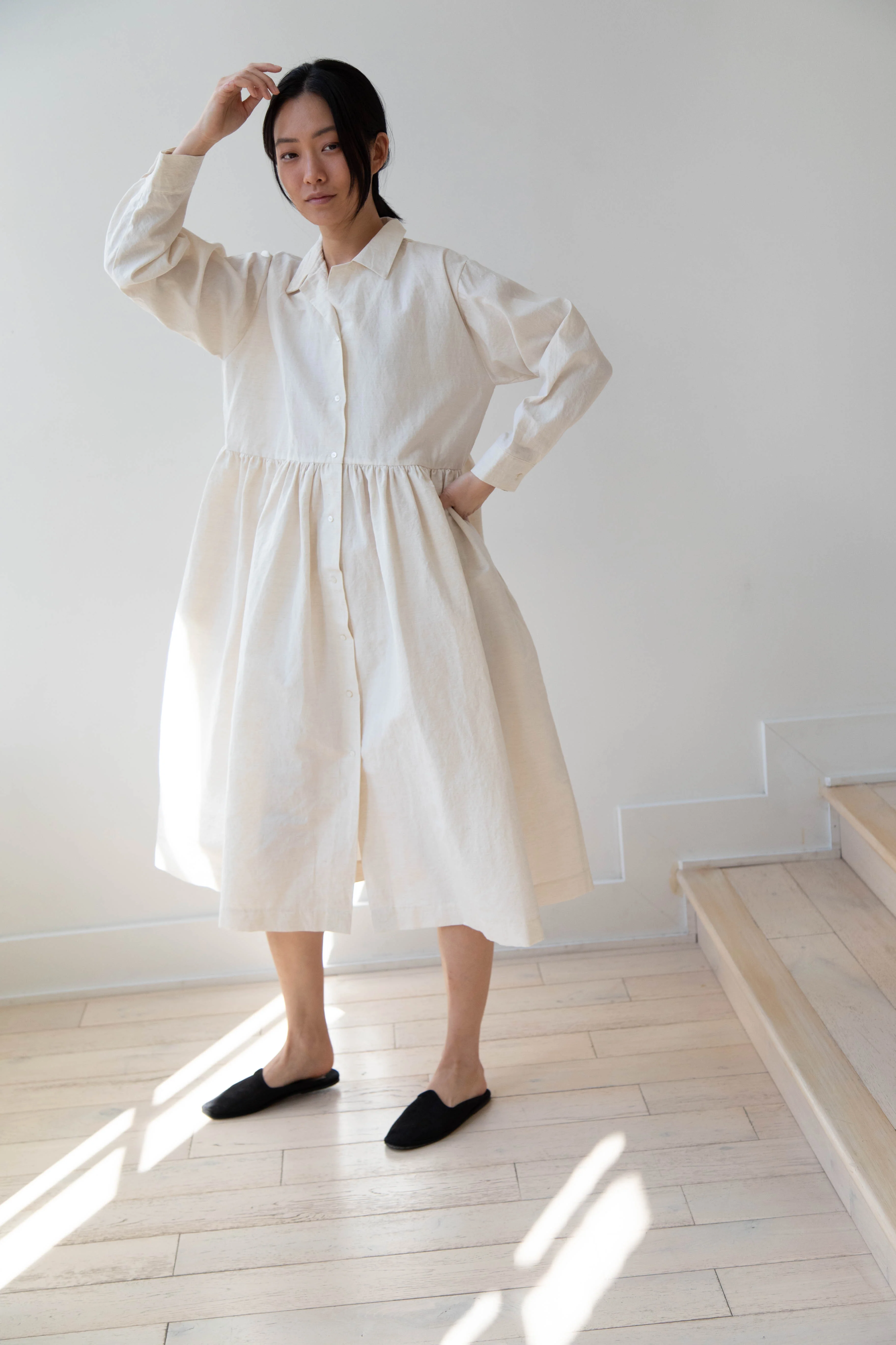 Asciari | Ribes Dress in Ivory - Image 29