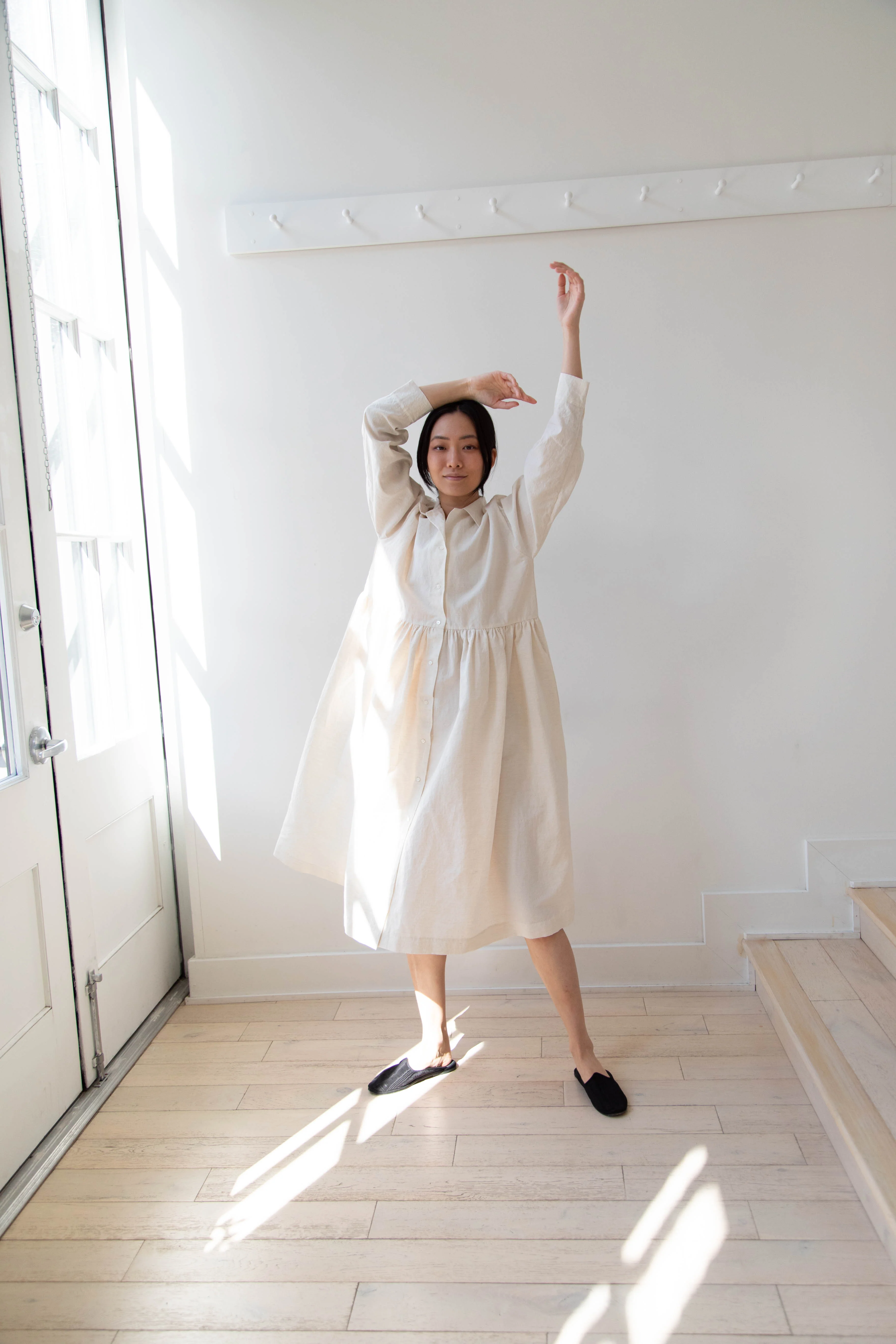 Asciari | Ribes Dress in Ivory - Image 33