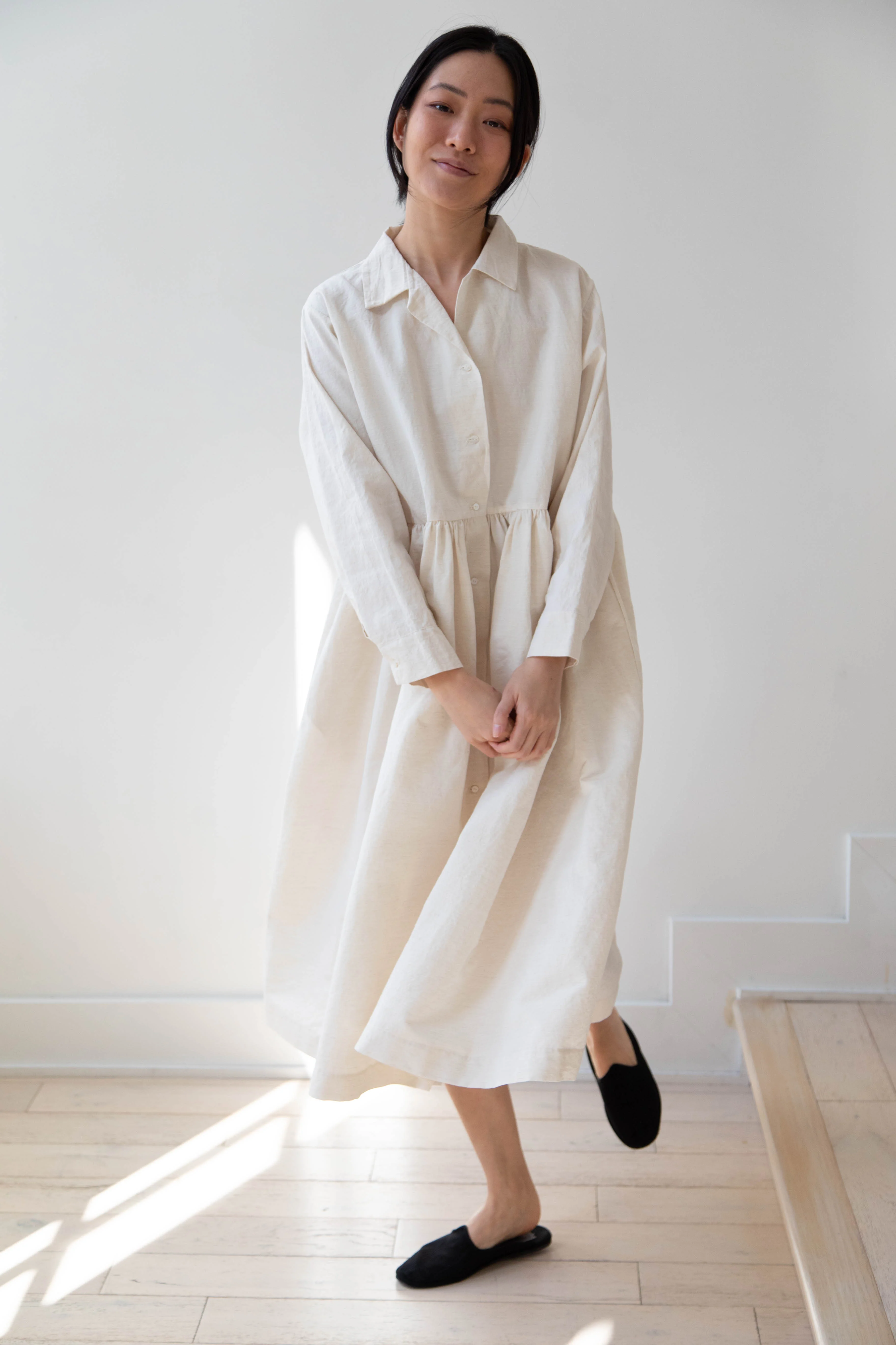 Asciari | Ribes Dress in Ivory - Image 36