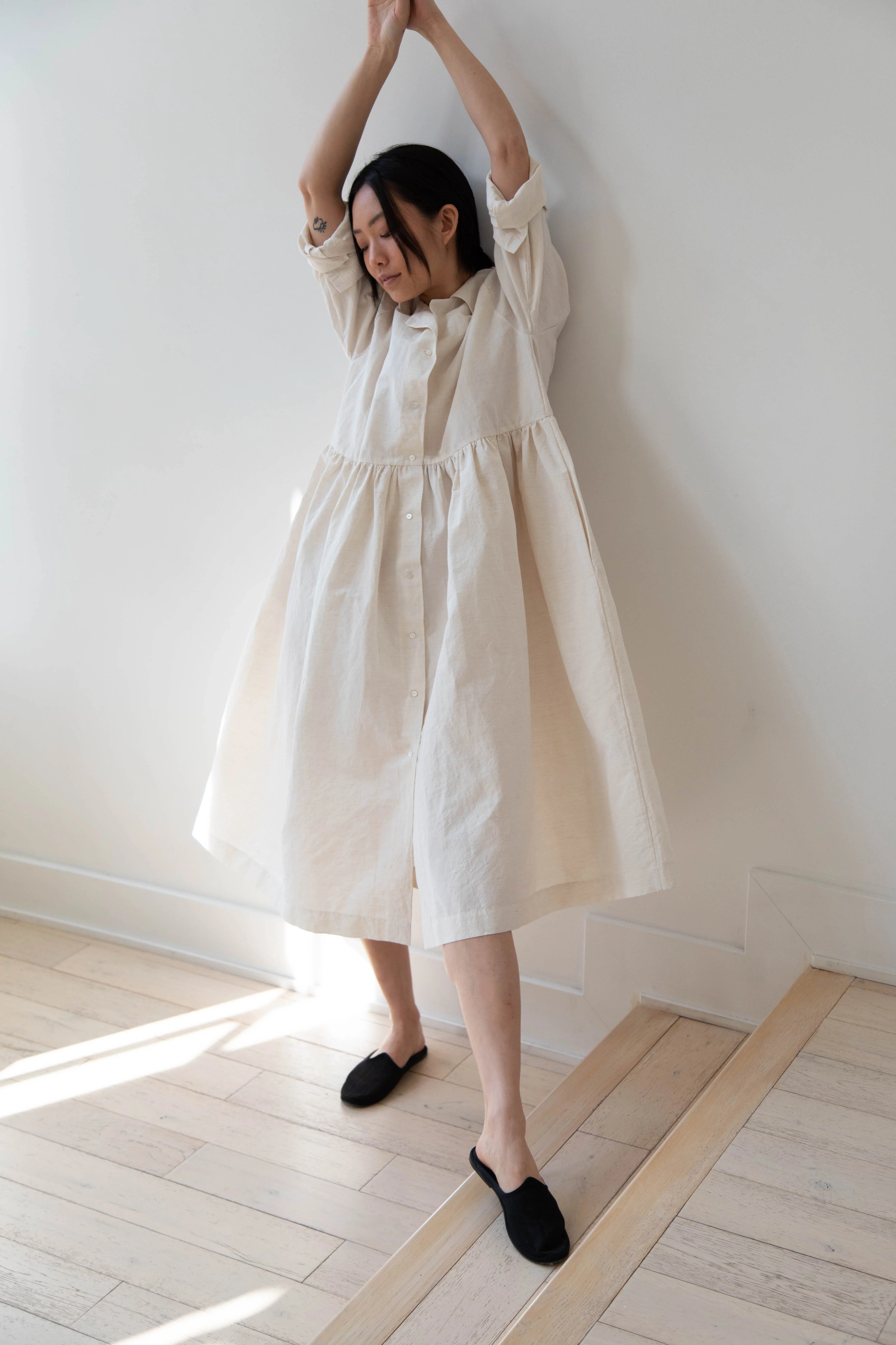 Asciari | Ribes Dress in Ivory - Image 6