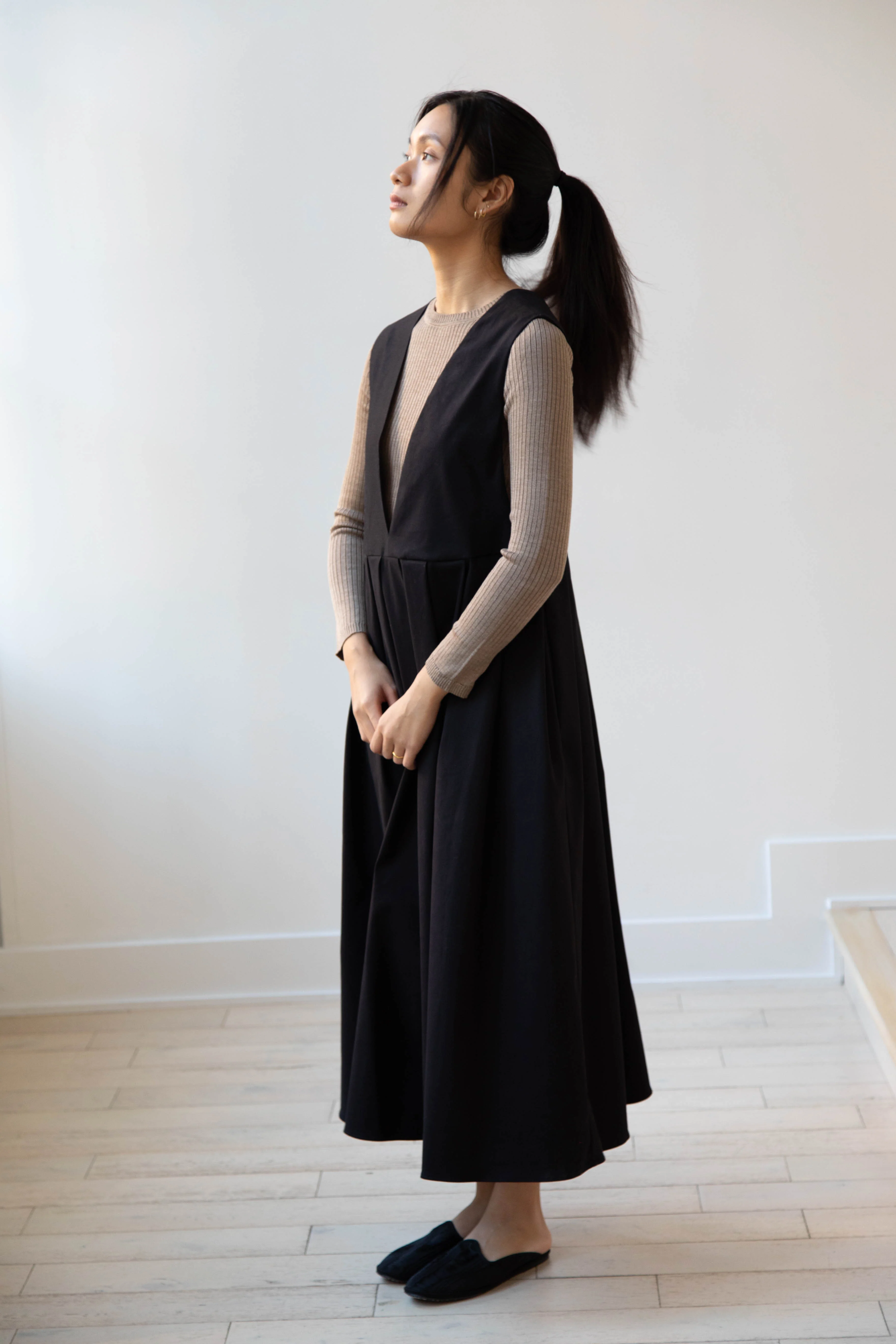Asciari | Sole Dress in Black - Image 22