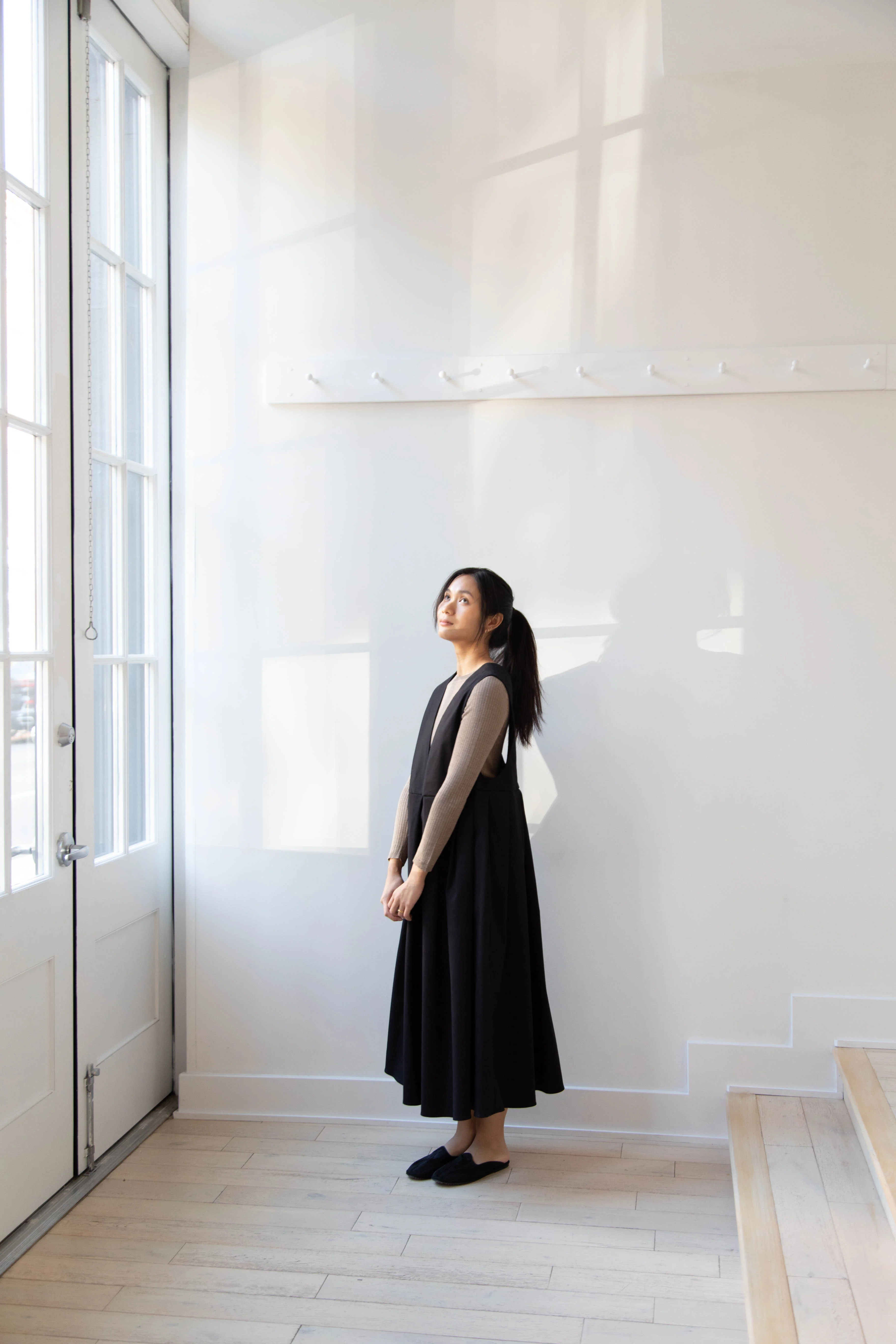 Asciari | Sole Dress in Black - Image 28