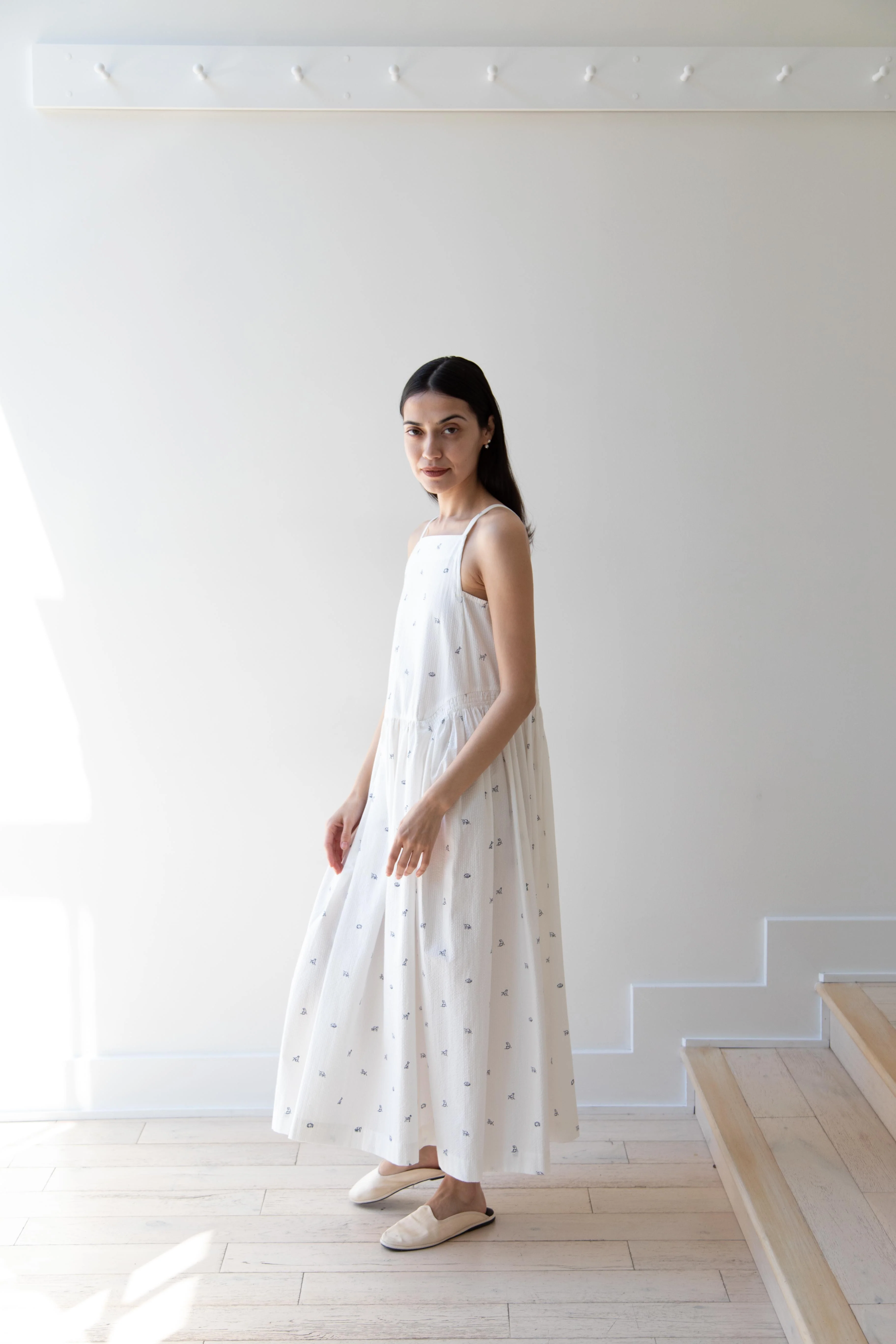 Aseedonclöud | Garden Instrumentalist Dress in the Companion Dog Print - Image 55