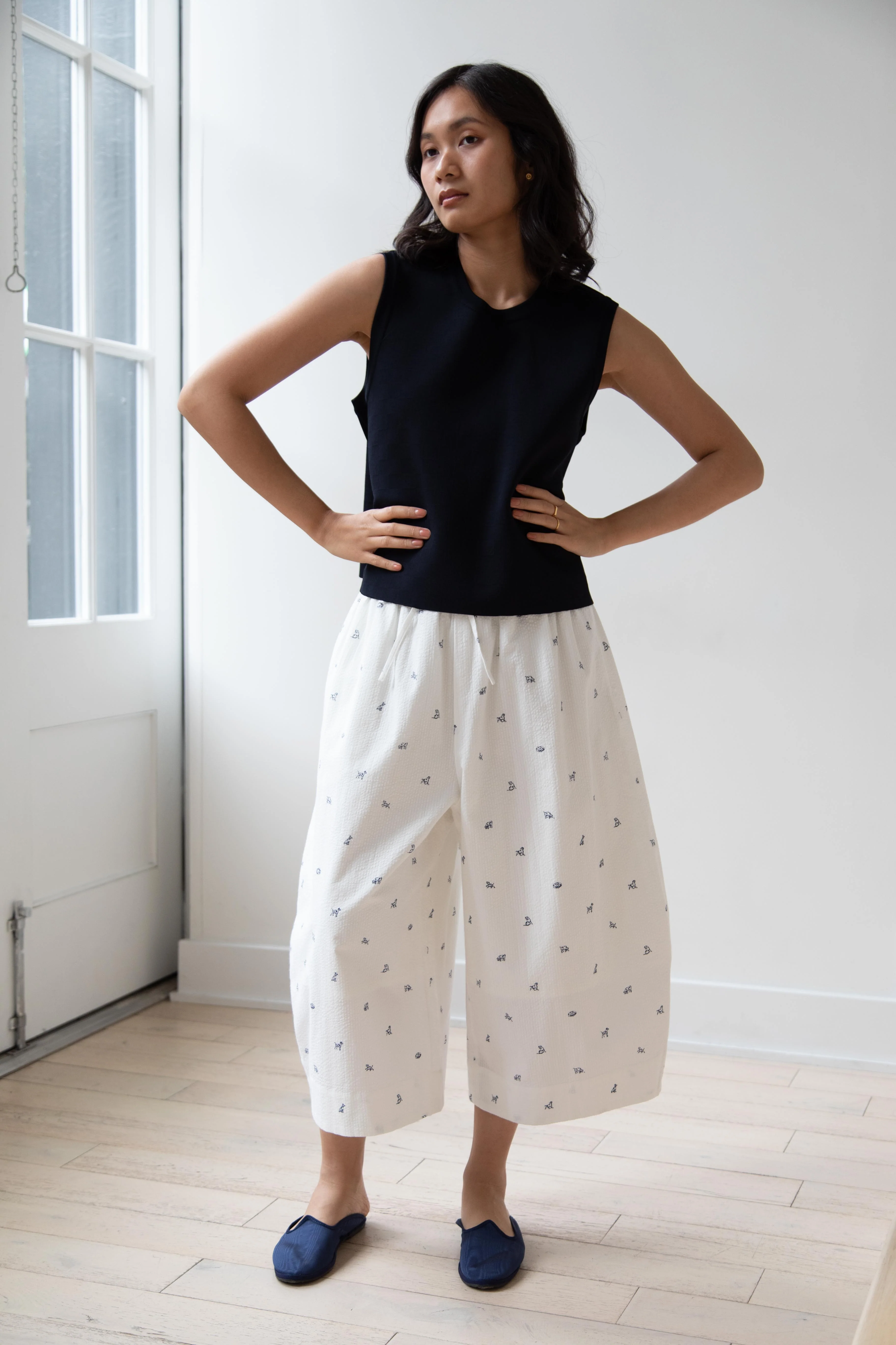 Aseedonclöud | Gardener Culottes in Companion Dog Print - Image 21