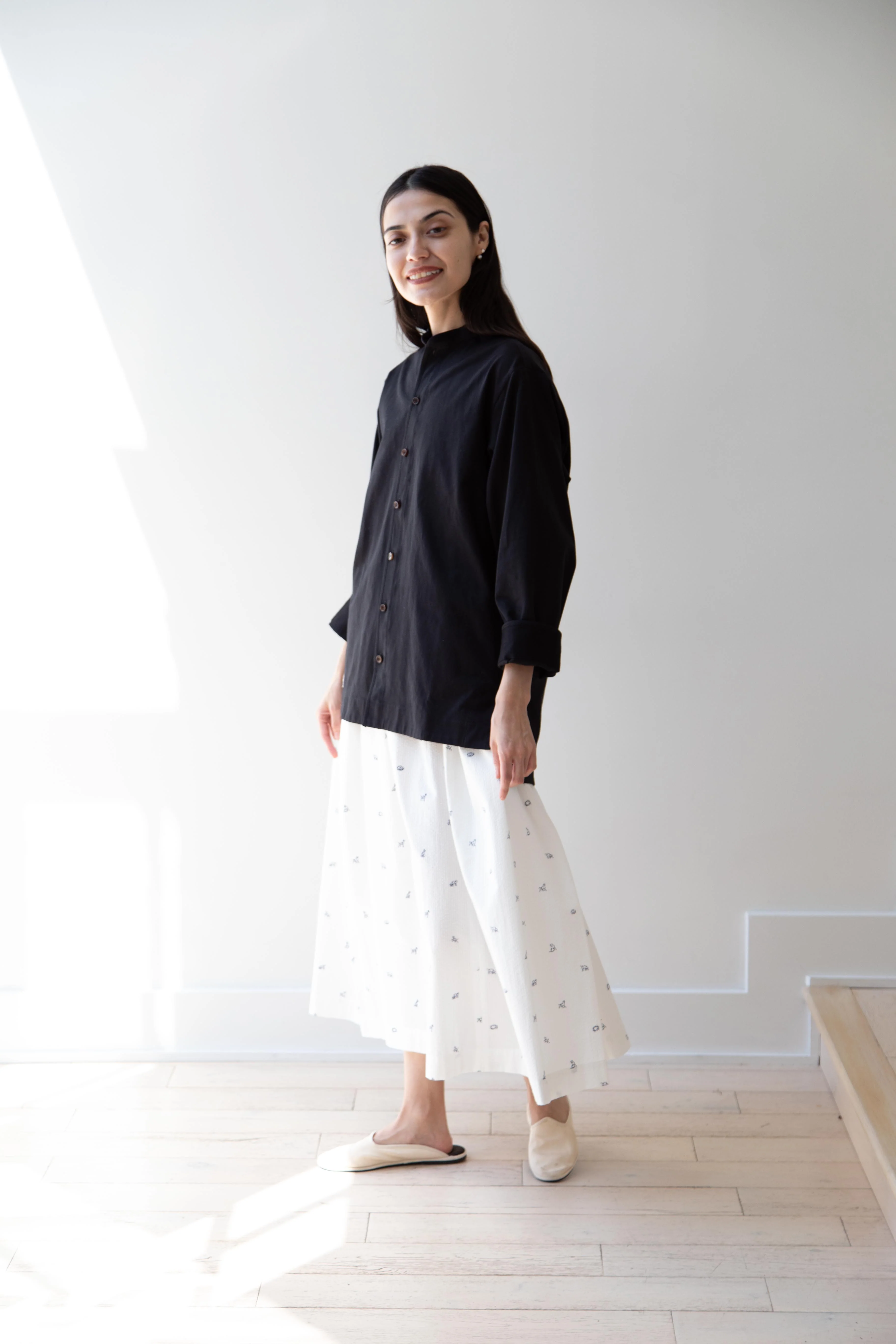 Aseedonclöud | Gardner Shirt Jacket in Black with a Dog - Image 25