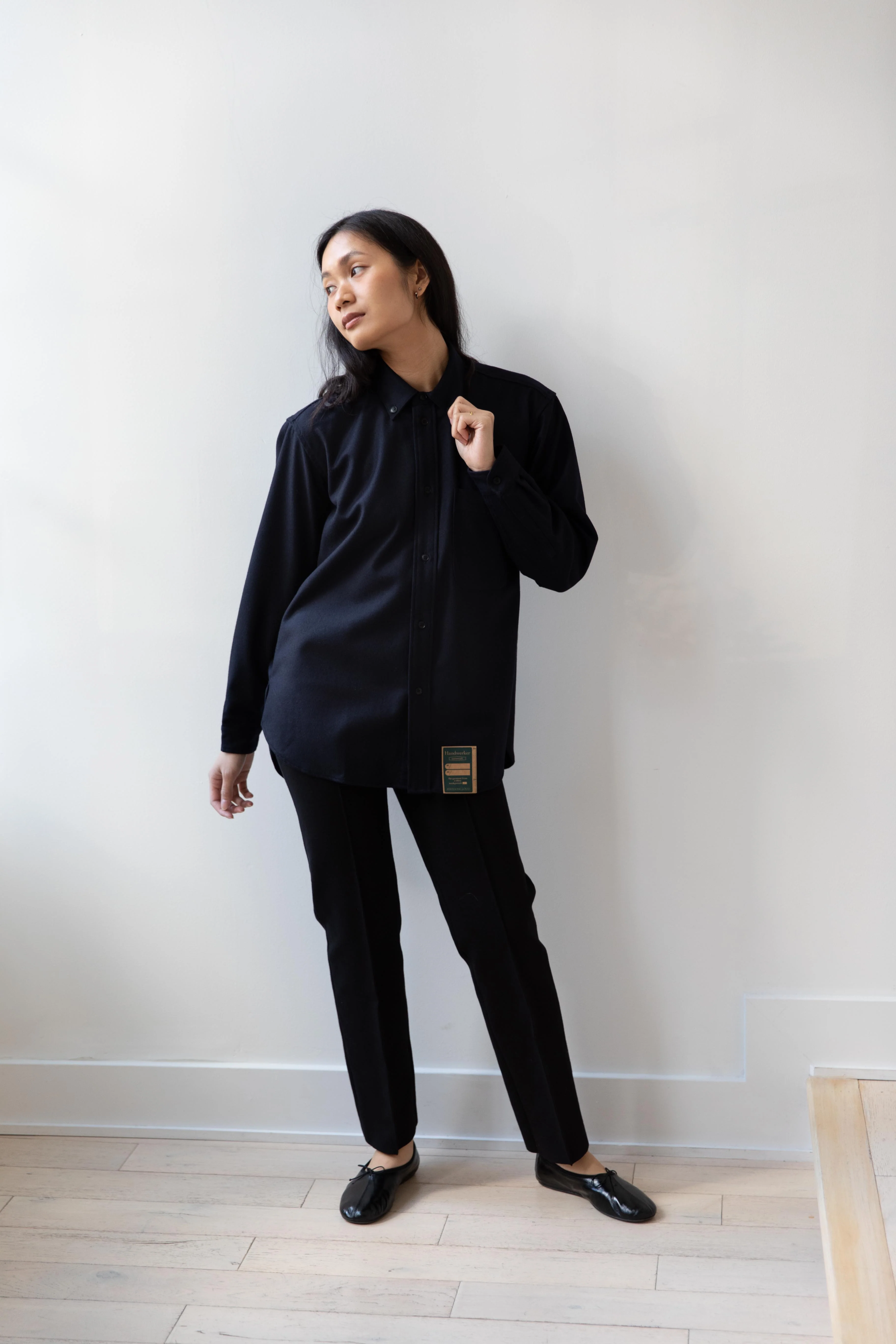 Aseedoncloud | HW Basic Shirt in Navy - Image 10
