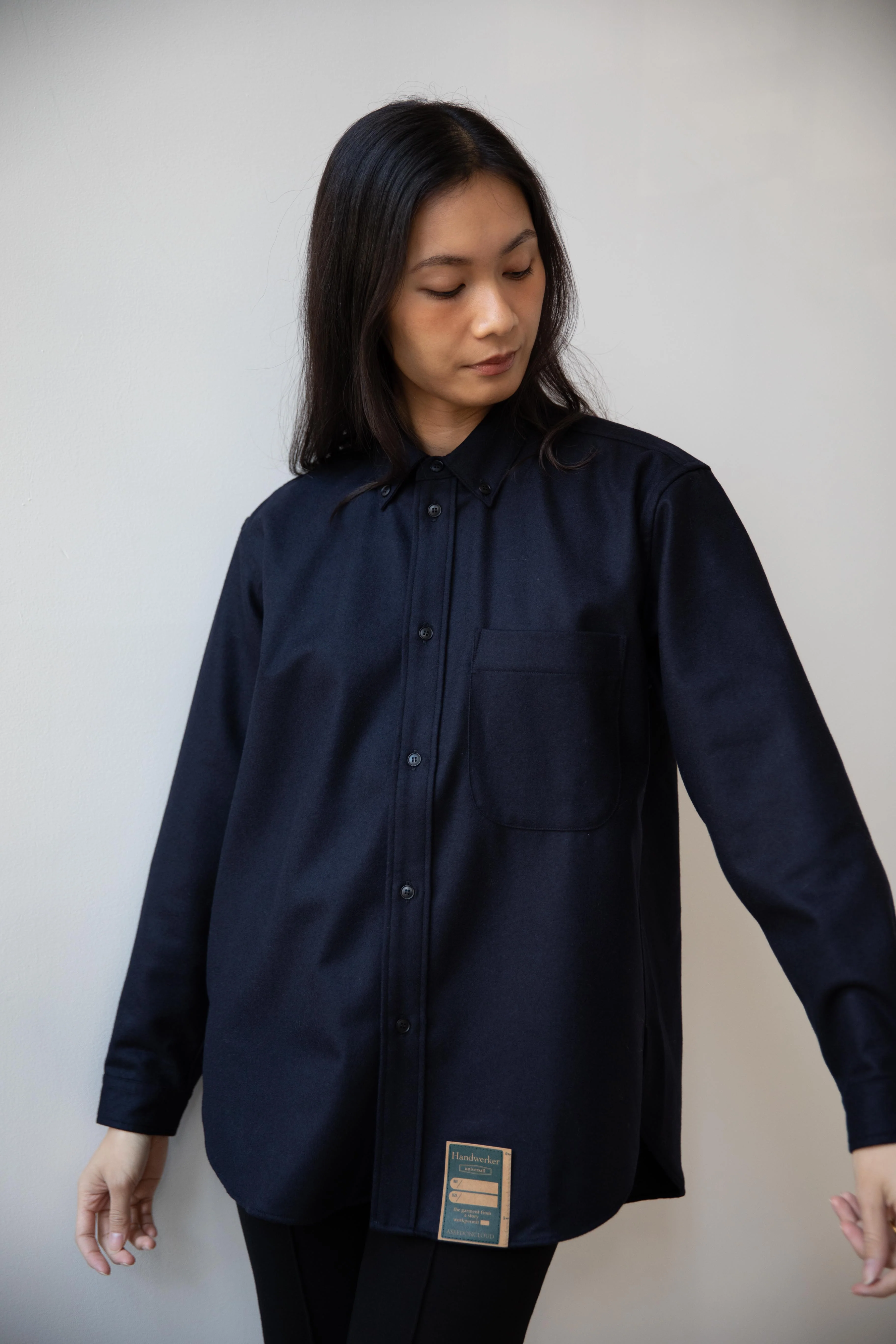 Aseedoncloud | HW Basic Shirt in Navy - Image 20