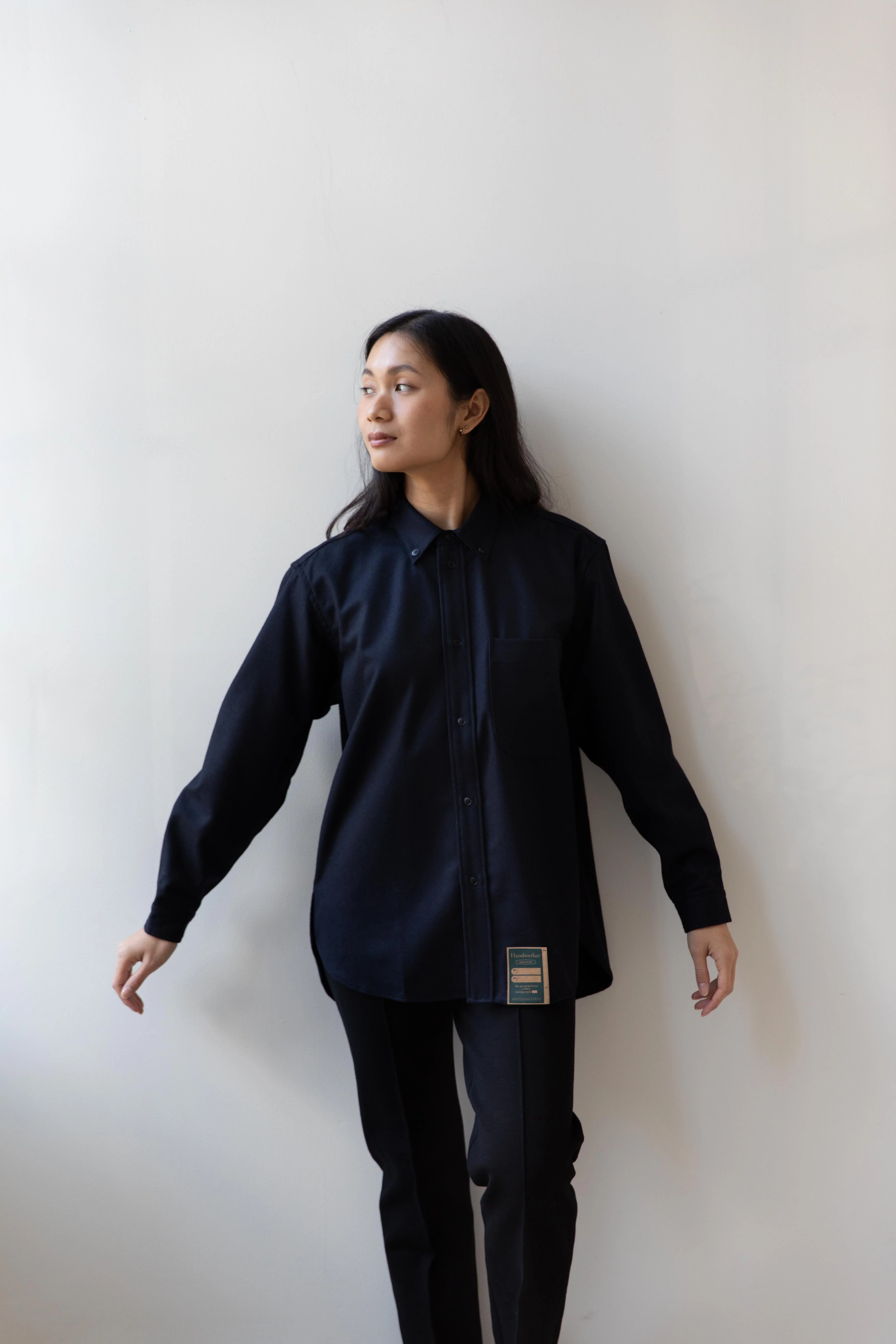 Aseedoncloud | HW Basic Shirt in Navy - Image 5