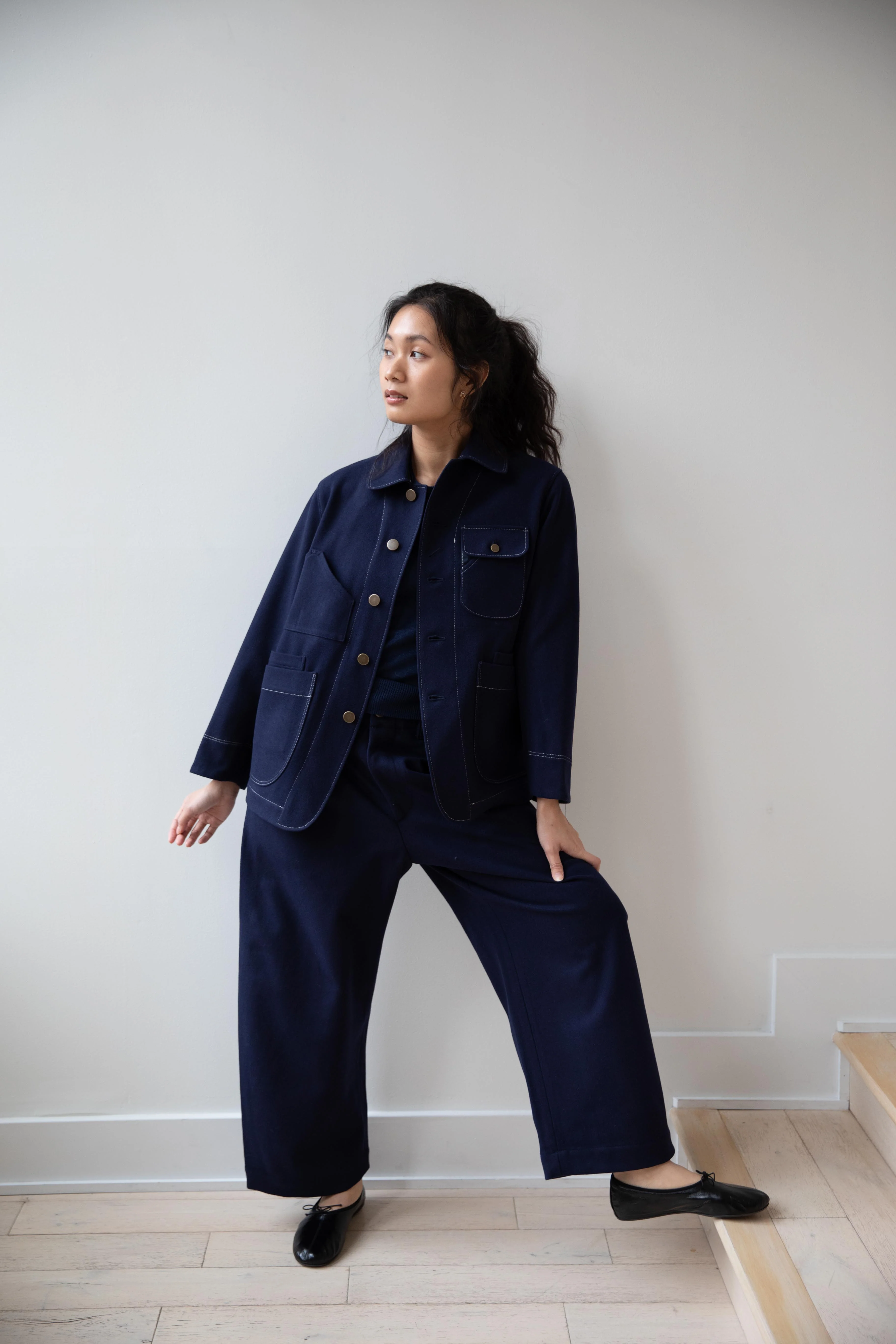 Aseedonclöud | HW Meeting Jacket in Blue - Image 14