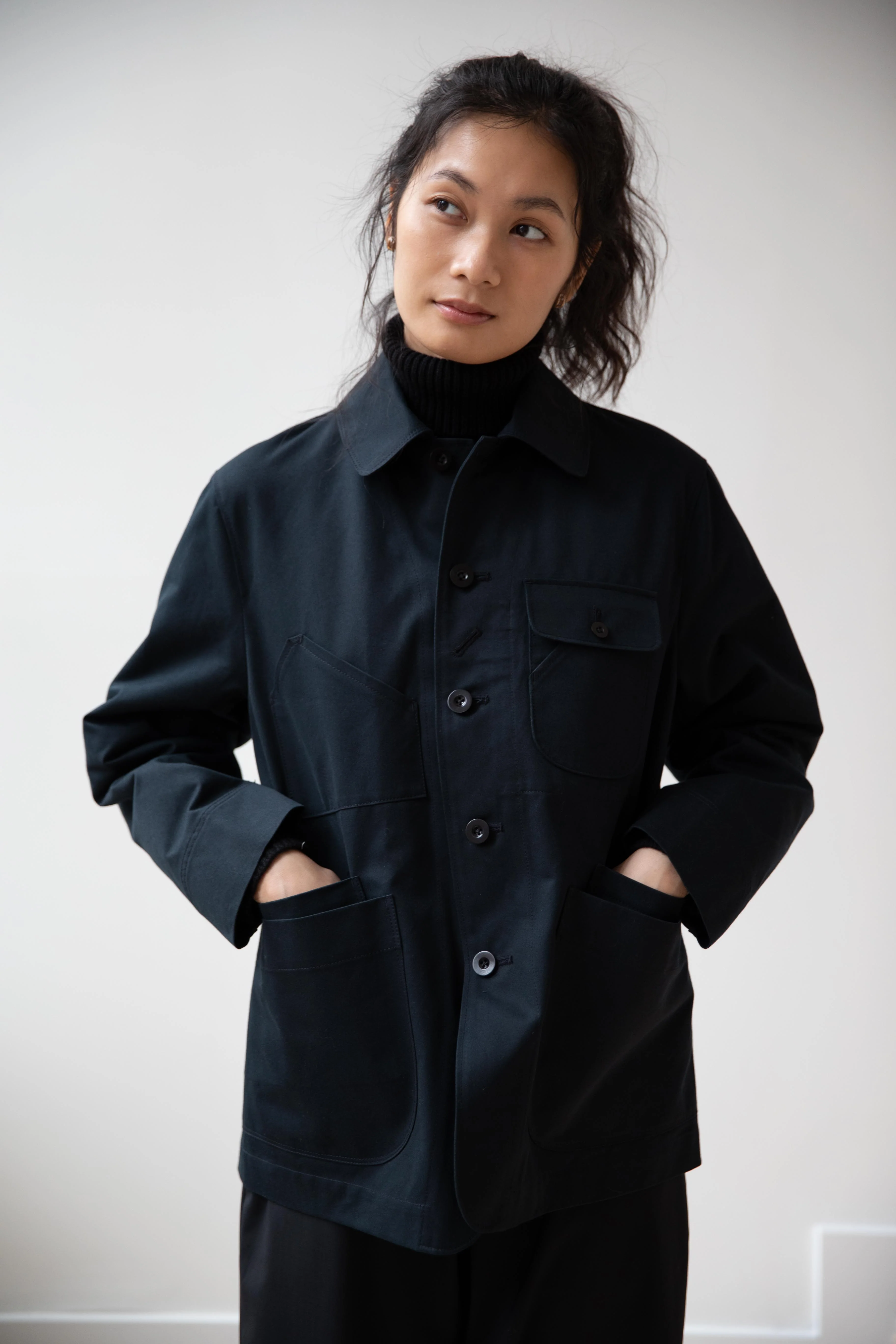 Aseedonclöud | HW Meeting Jacket in Charcoal