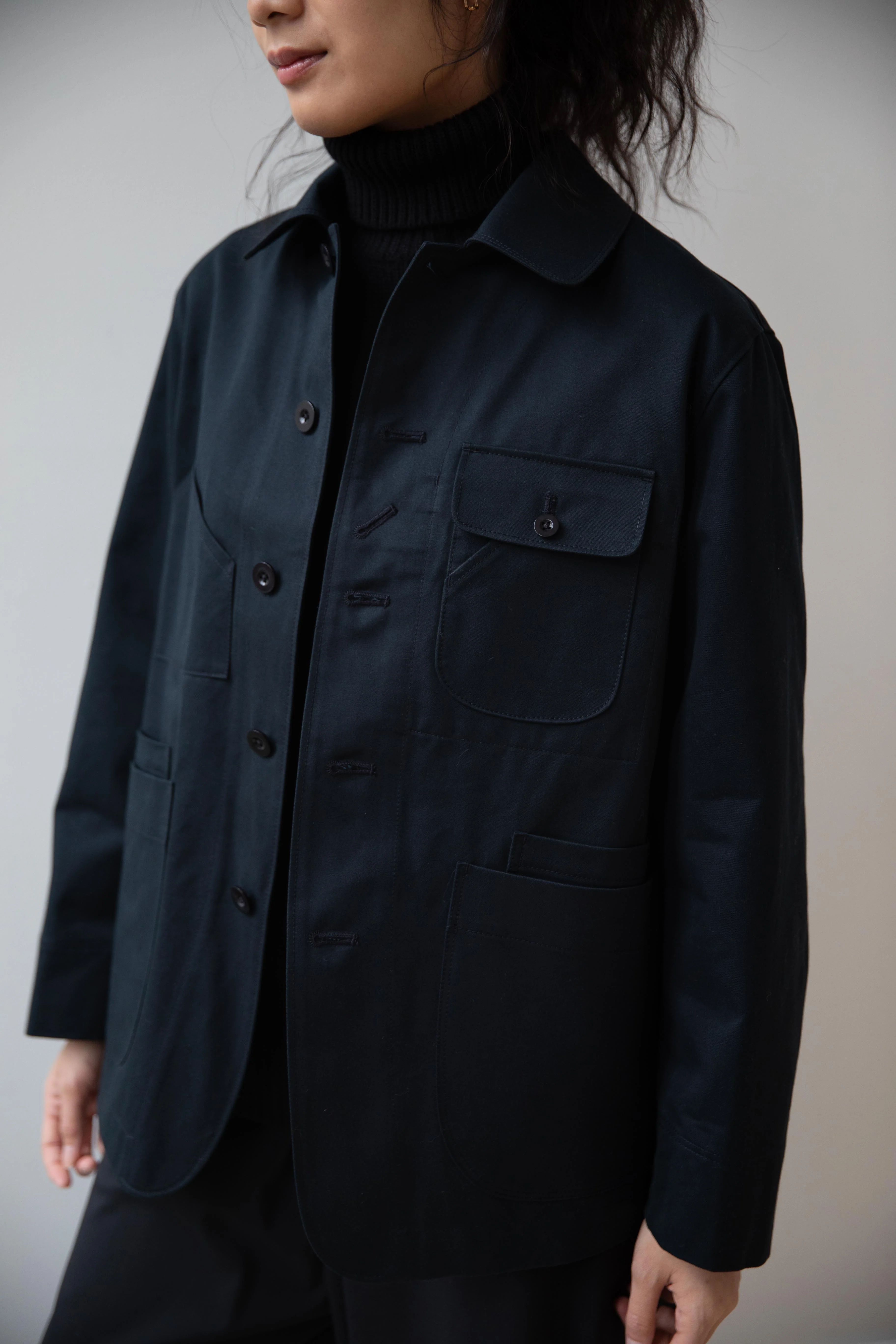 Aseedonclöud | HW Meeting Jacket in Charcoal - Image 11