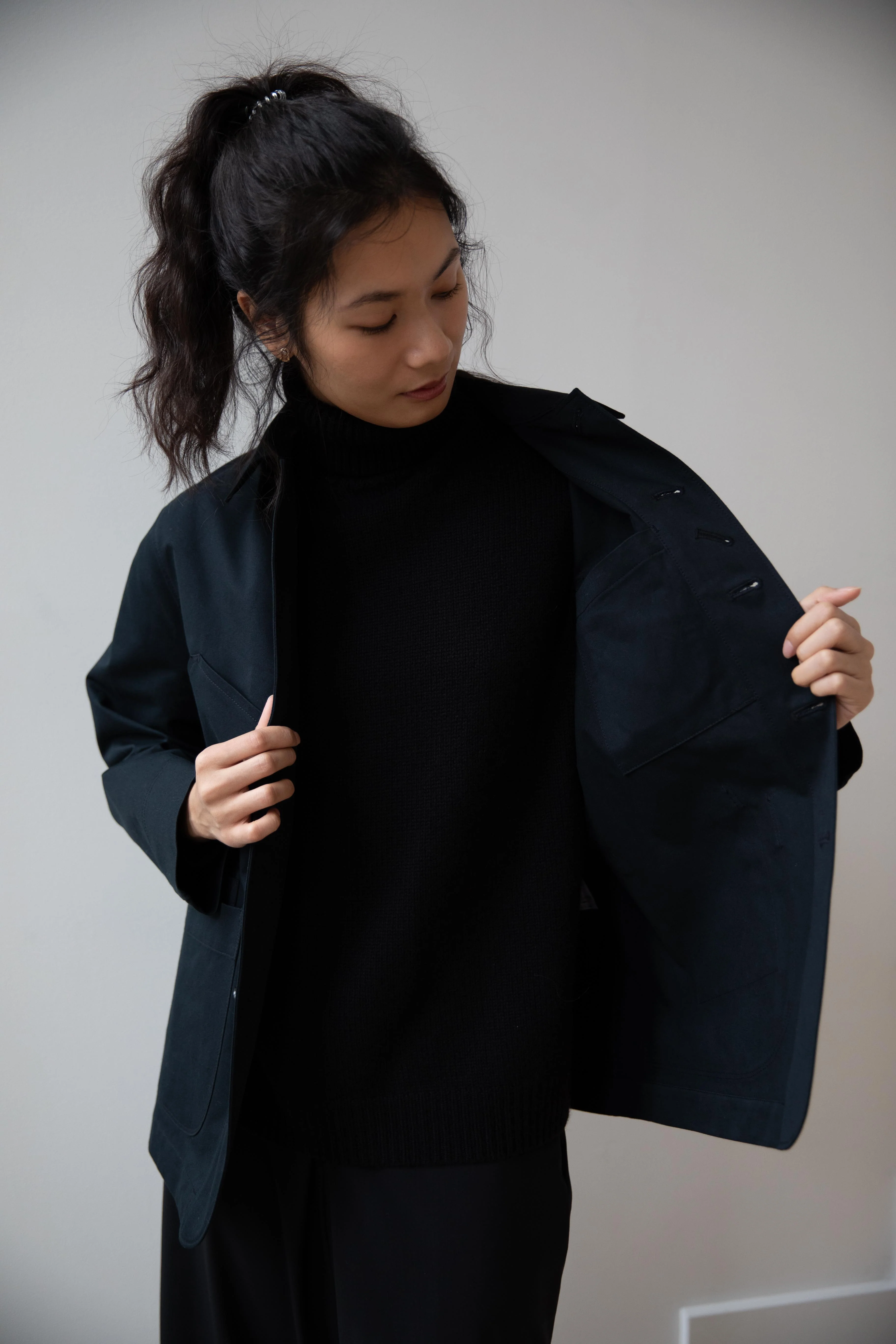 Aseedonclöud | HW Meeting Jacket in Charcoal - Image 14