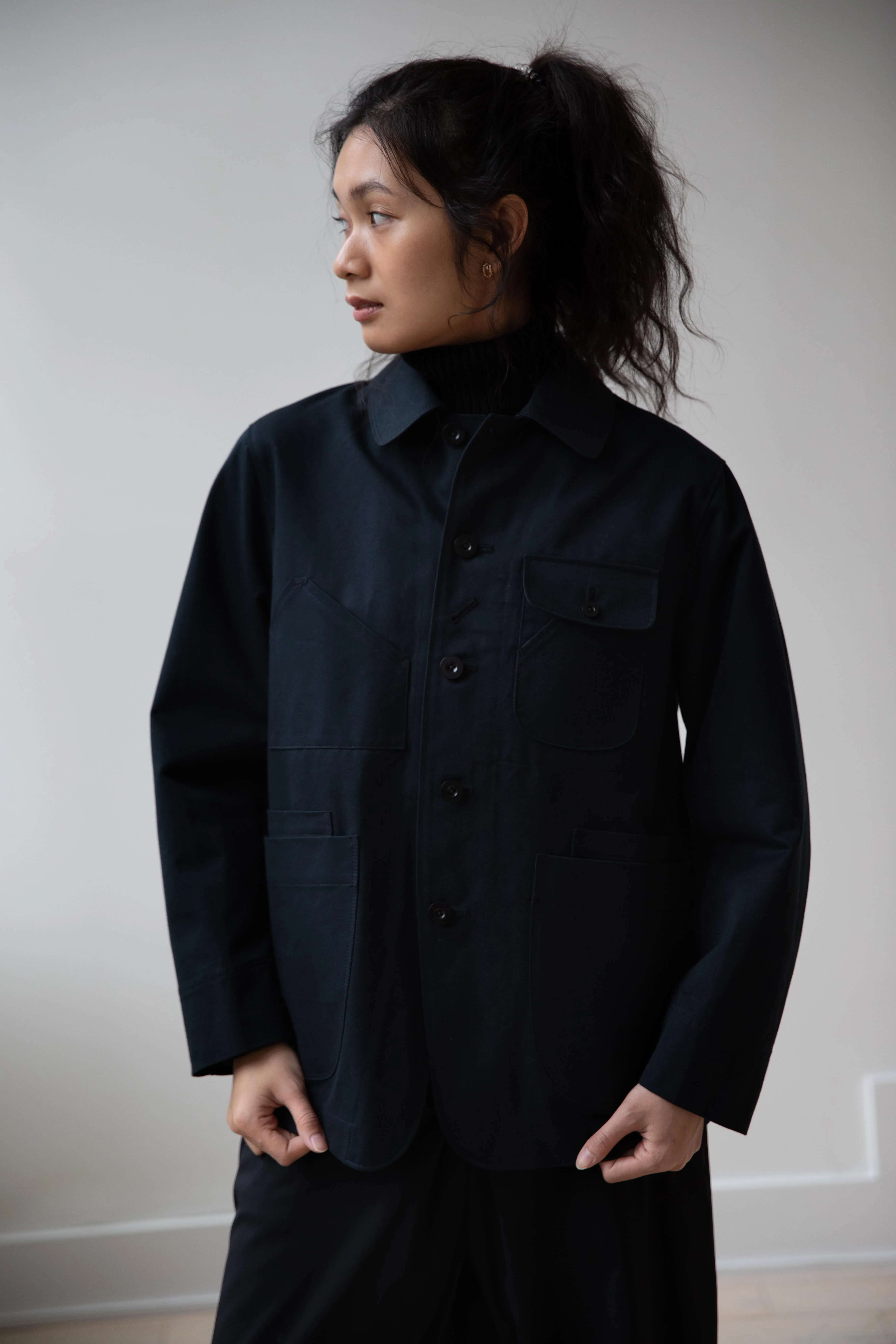 Aseedonclöud | HW Meeting Jacket in Charcoal - Image 19