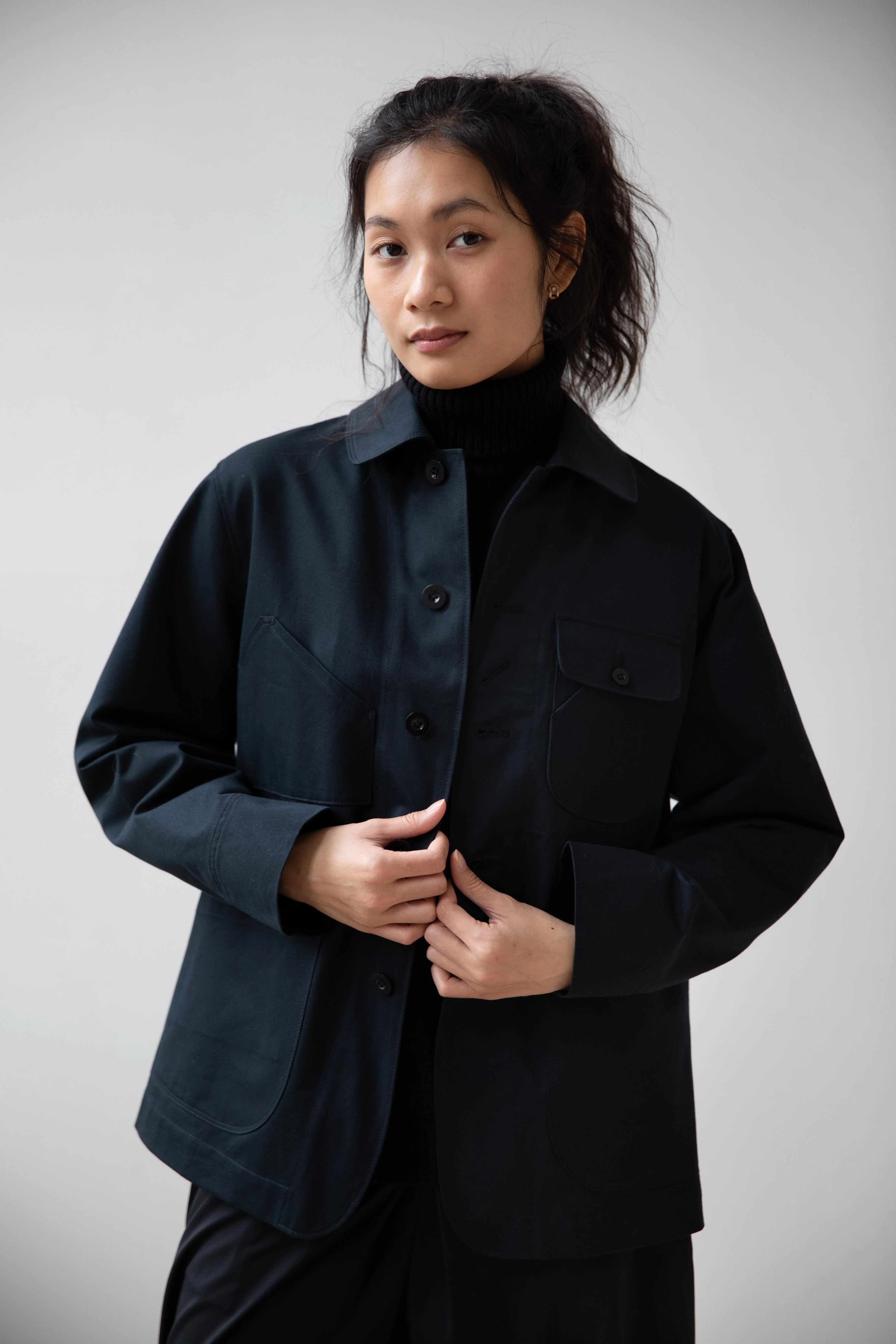 Aseedonclöud | HW Meeting Jacket in Charcoal - Image 2