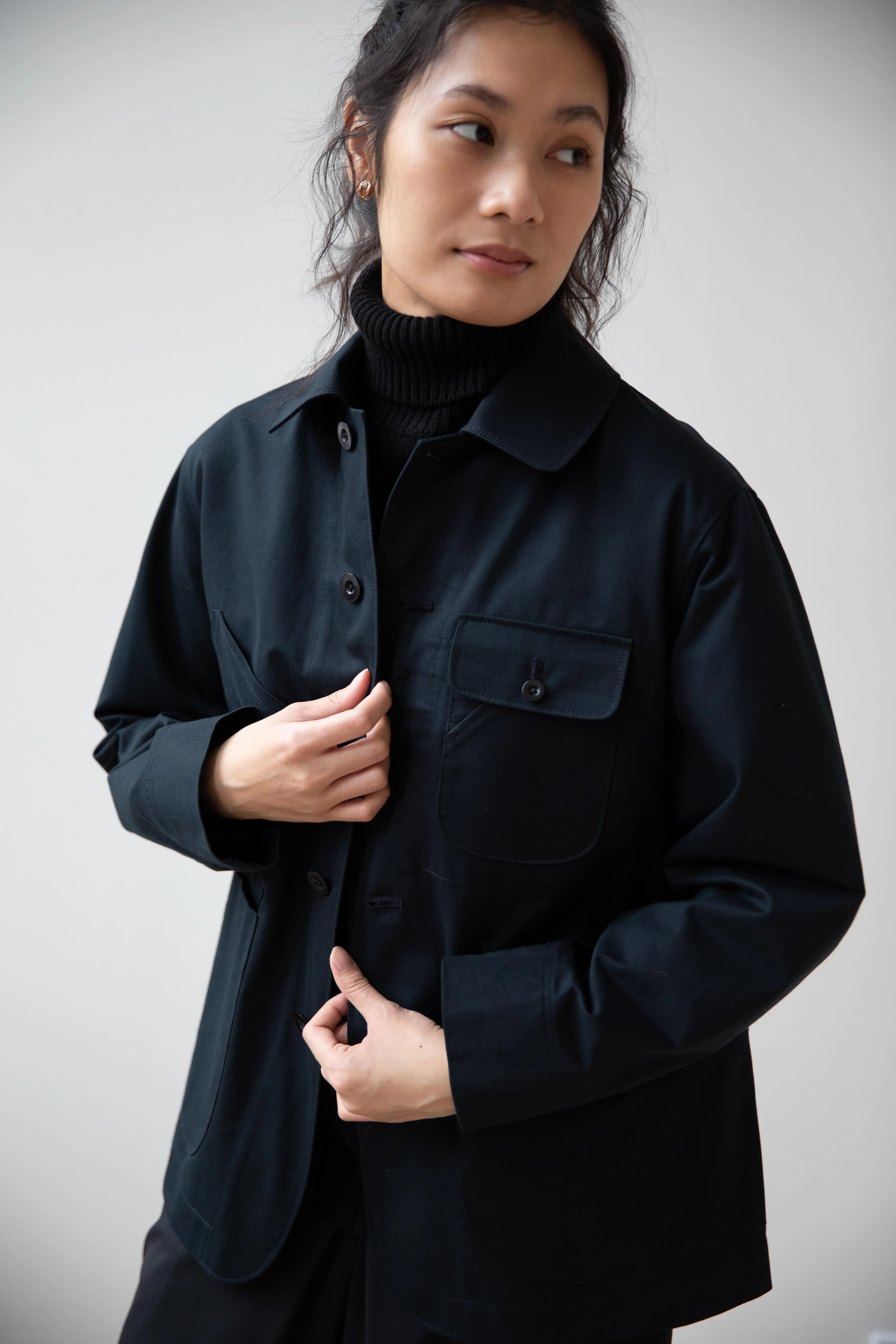 Aseedonclöud | HW Meeting Jacket in Charcoal - Image 3