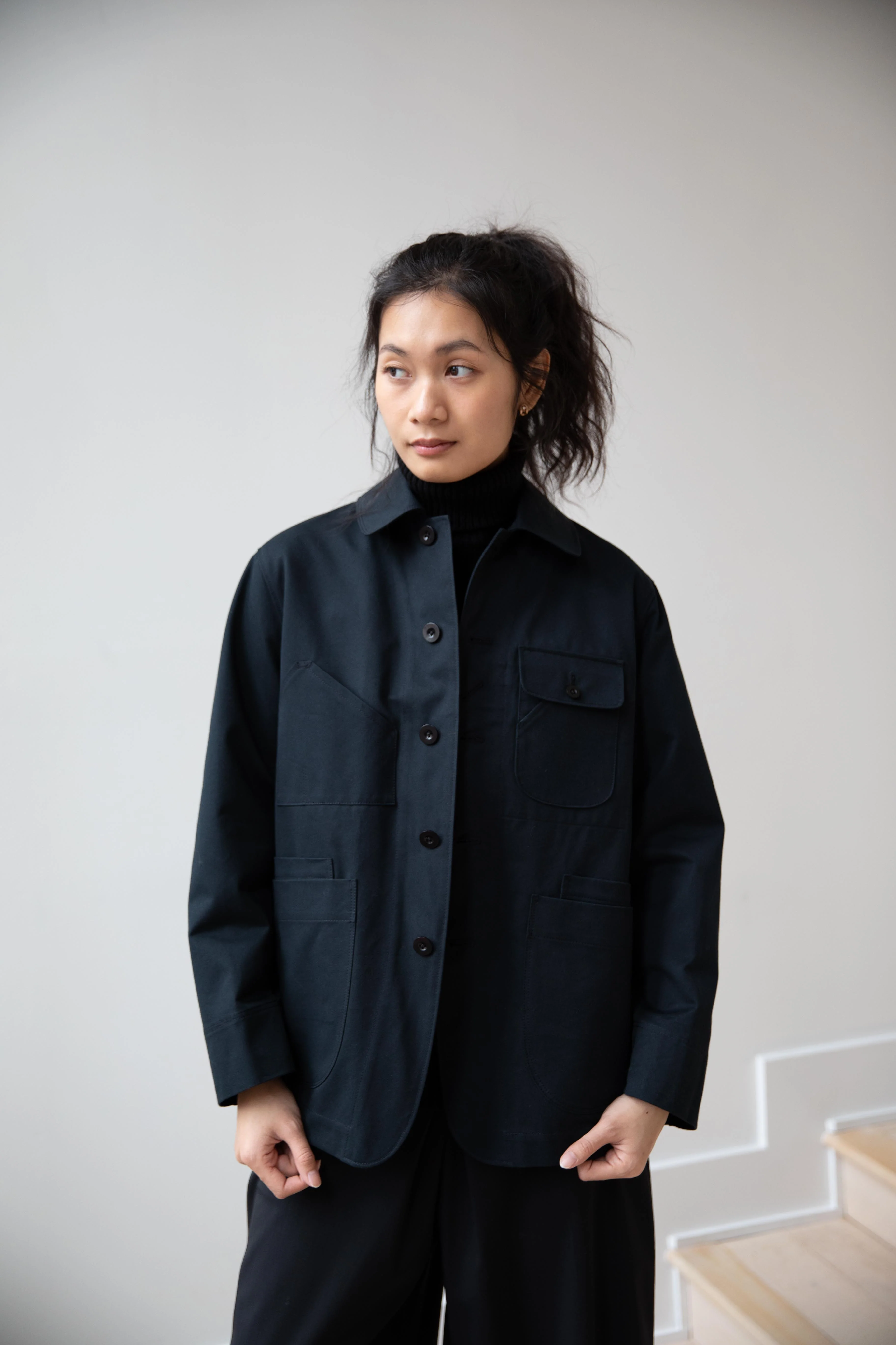 Aseedonclöud | HW Meeting Jacket in Charcoal - Image 4