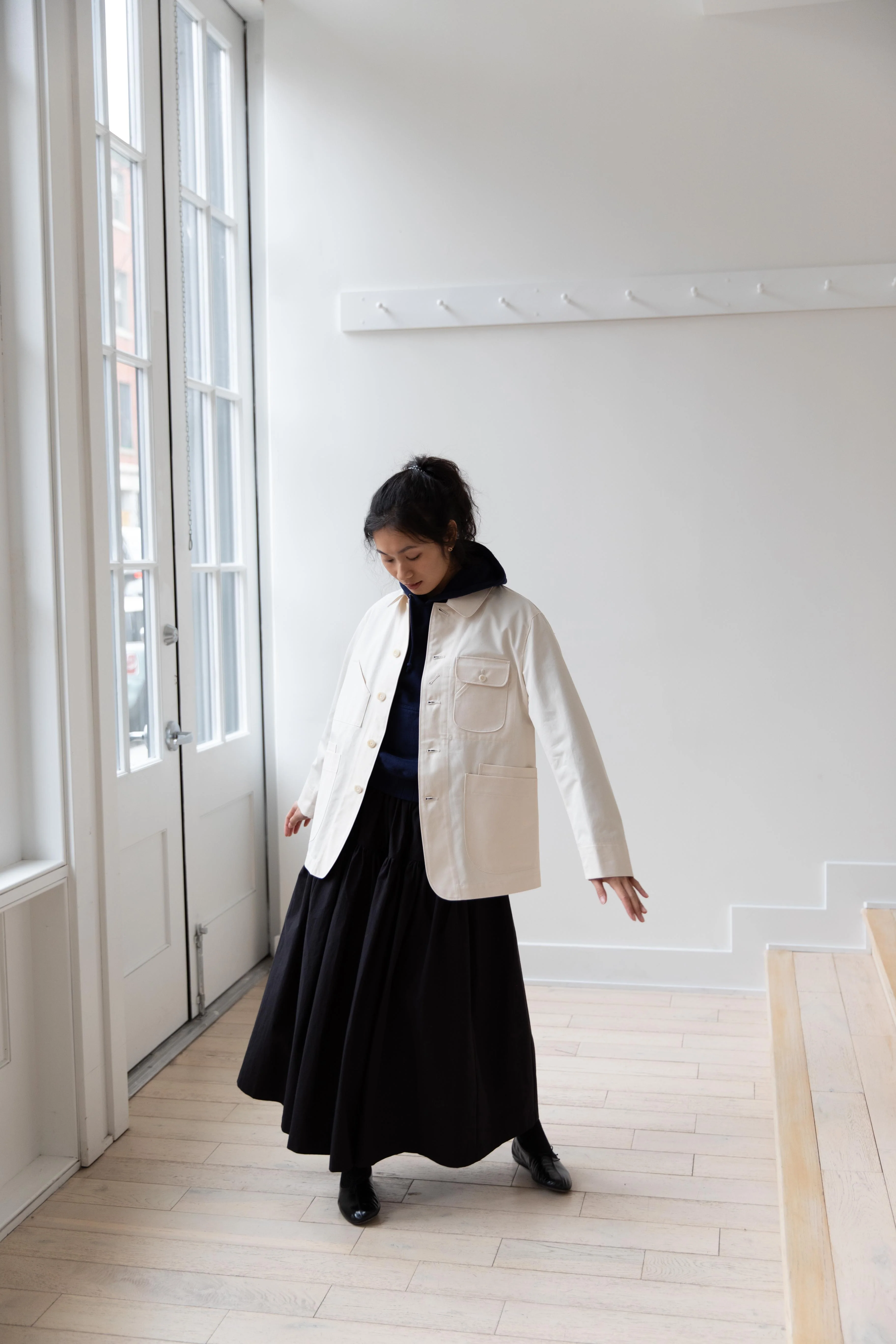 Aseedonclöud | HW Meeting Jacket in Off White - Image 8