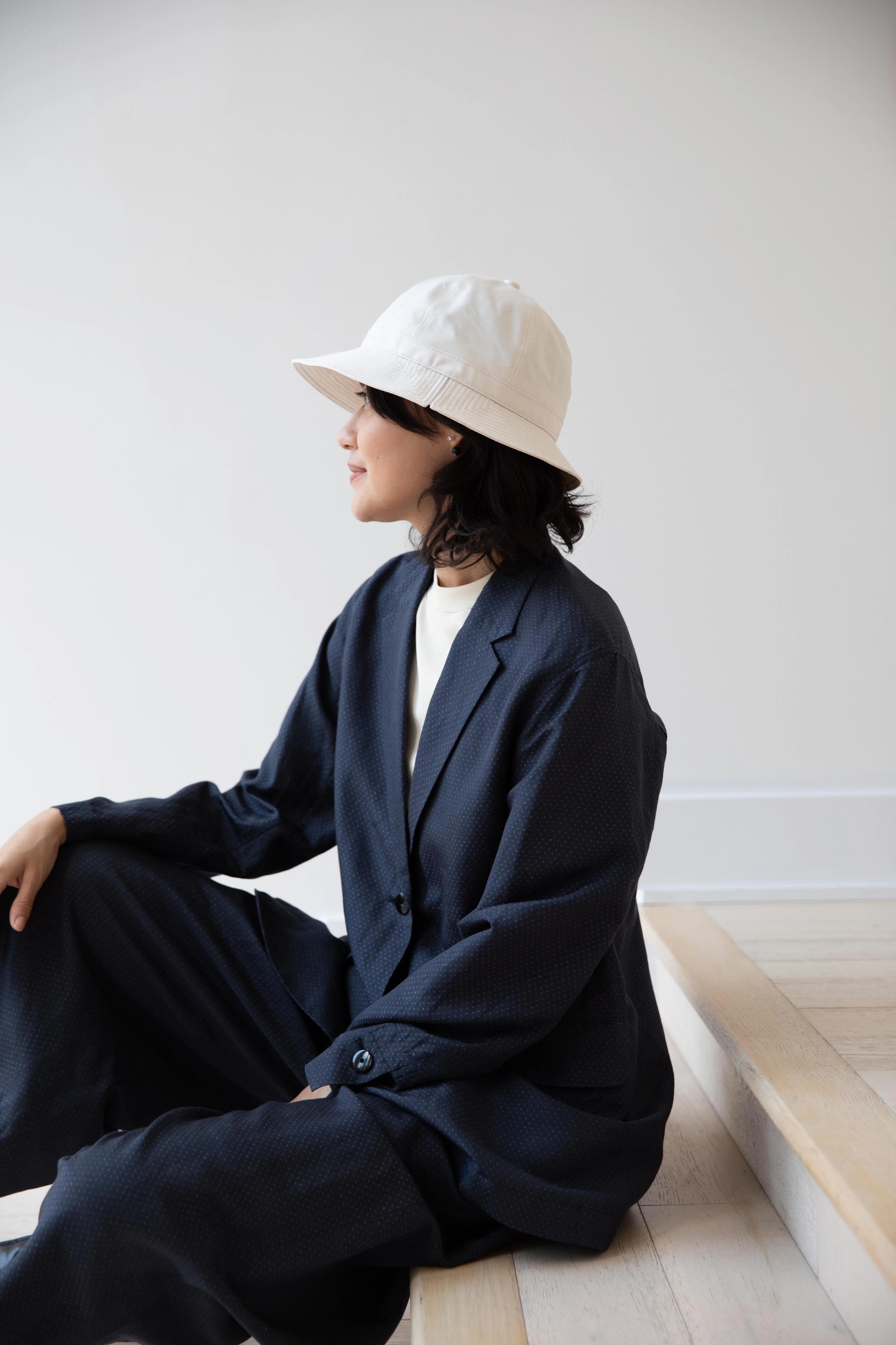 Aseedonclöud | HW Sun Hat in Off White - Image 9