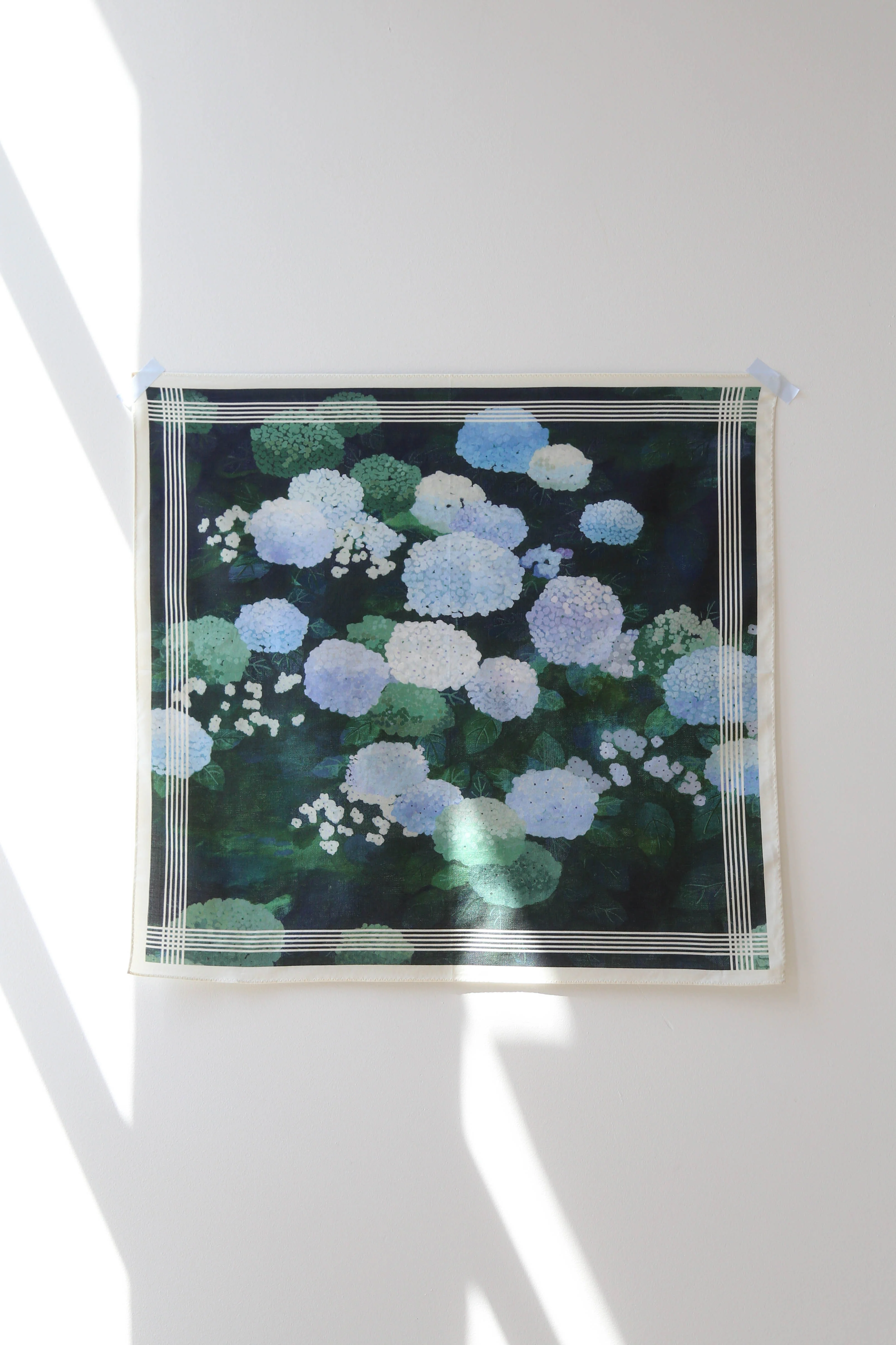 Aseedonclöud Hydrangea Scarf in Cotton Silk - Image 6