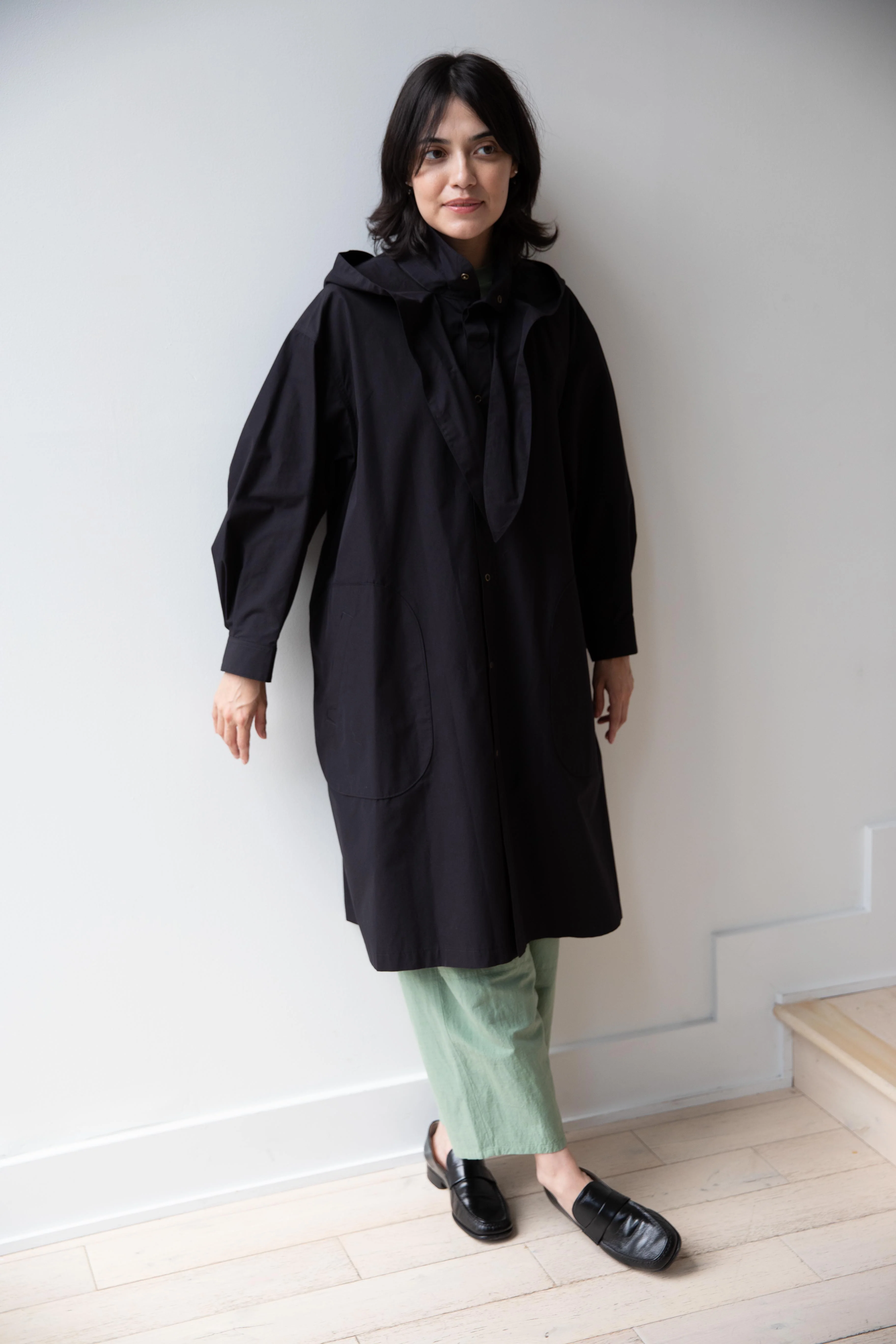 Aseedonclöud | Merchant Travelers Coat in Black - Image 18