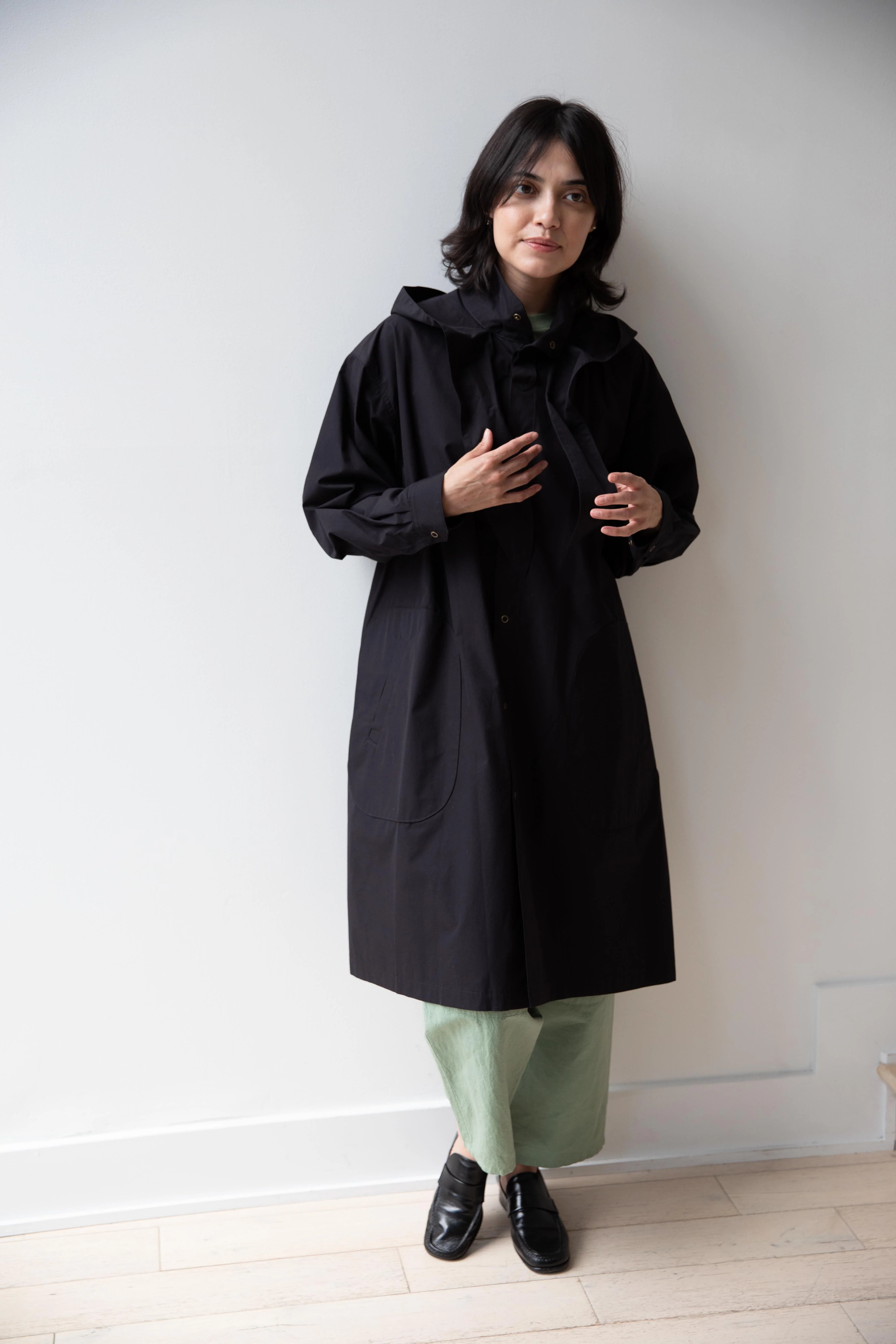 Aseedonclöud | Merchant Travelers Coat in Black - Image 19