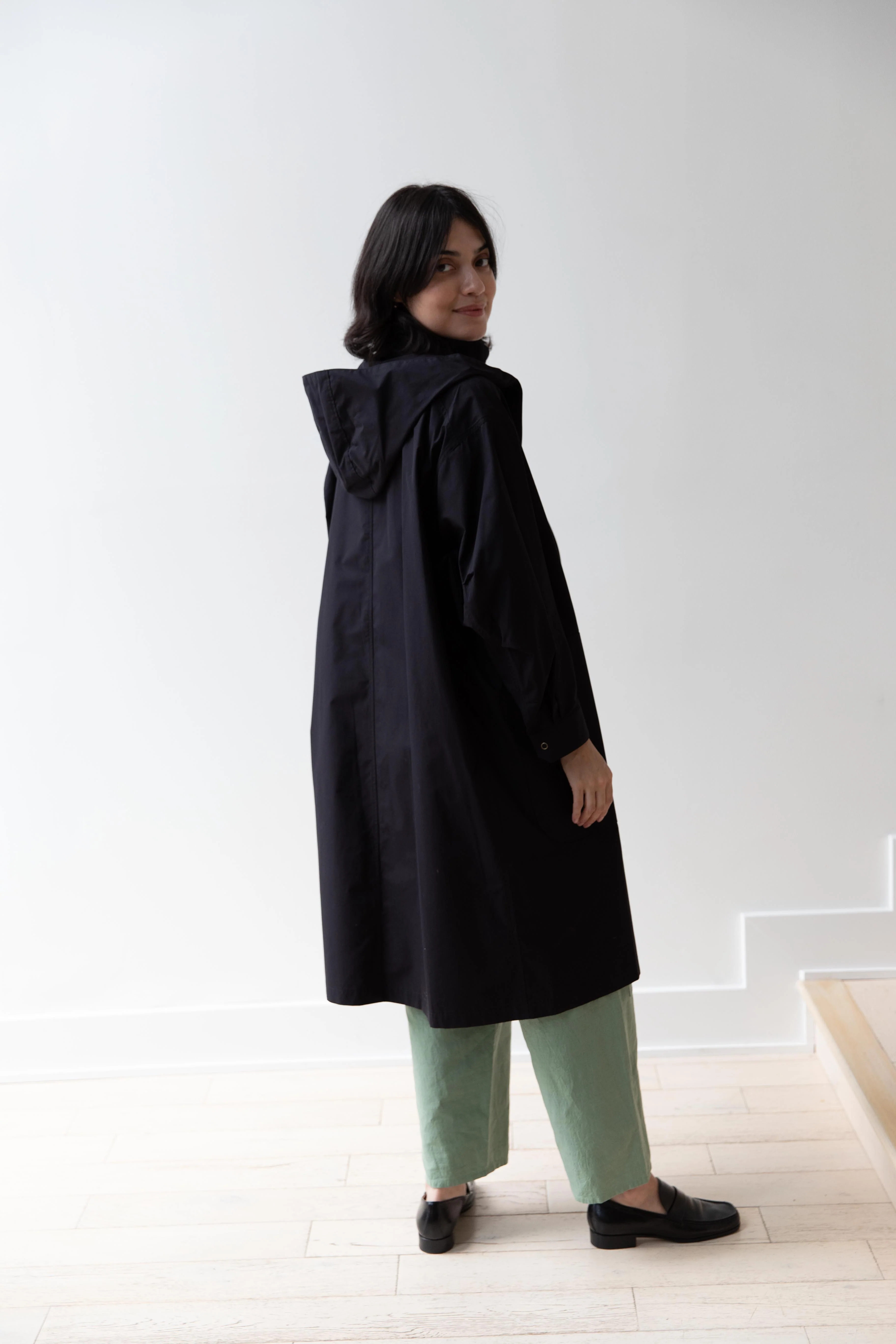 Aseedonclöud | Merchant Travelers Coat in Black - Image 26