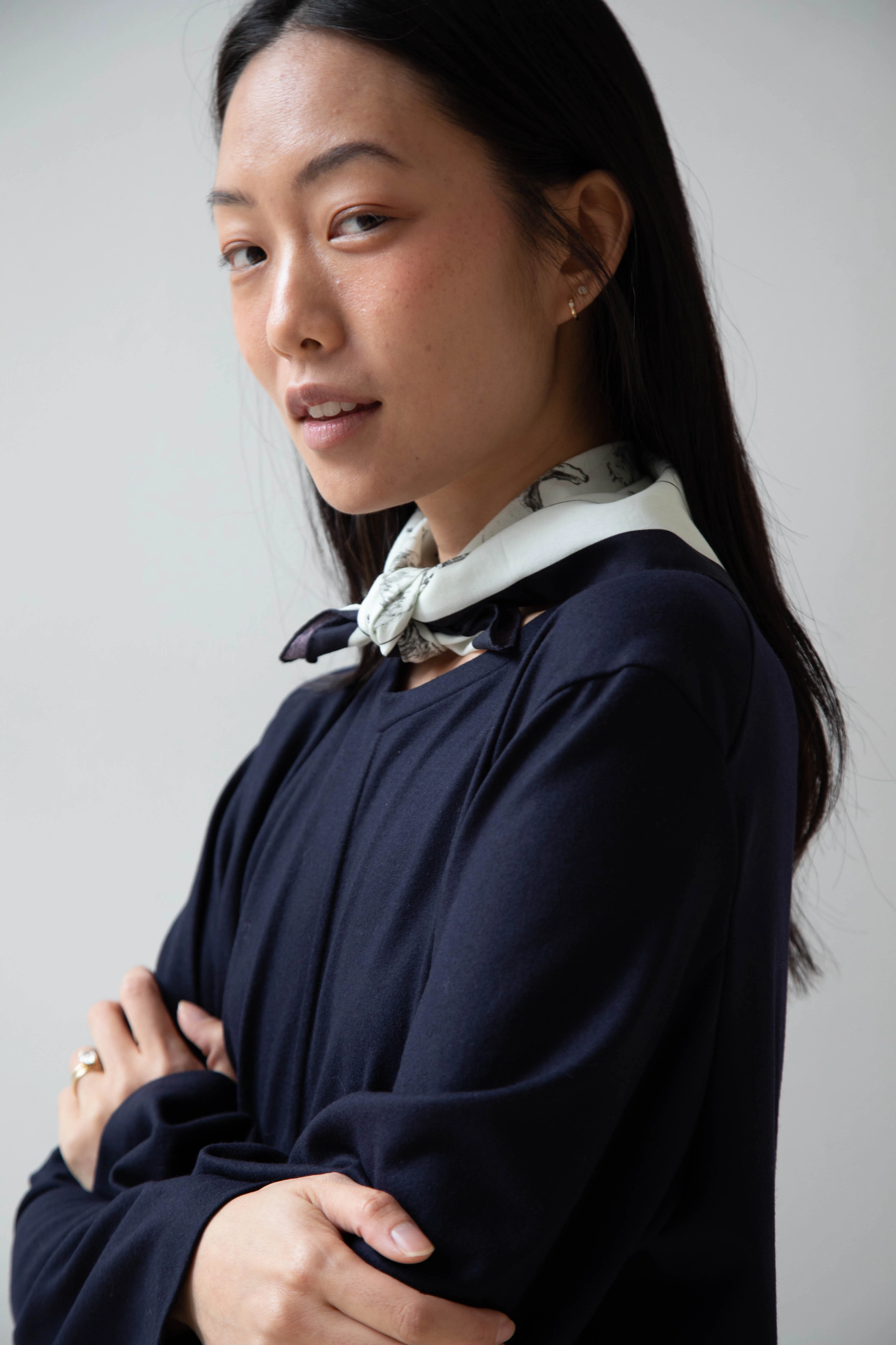 Aseedonclöud | Sheep Scarf in Cotton Silk - Image 14
