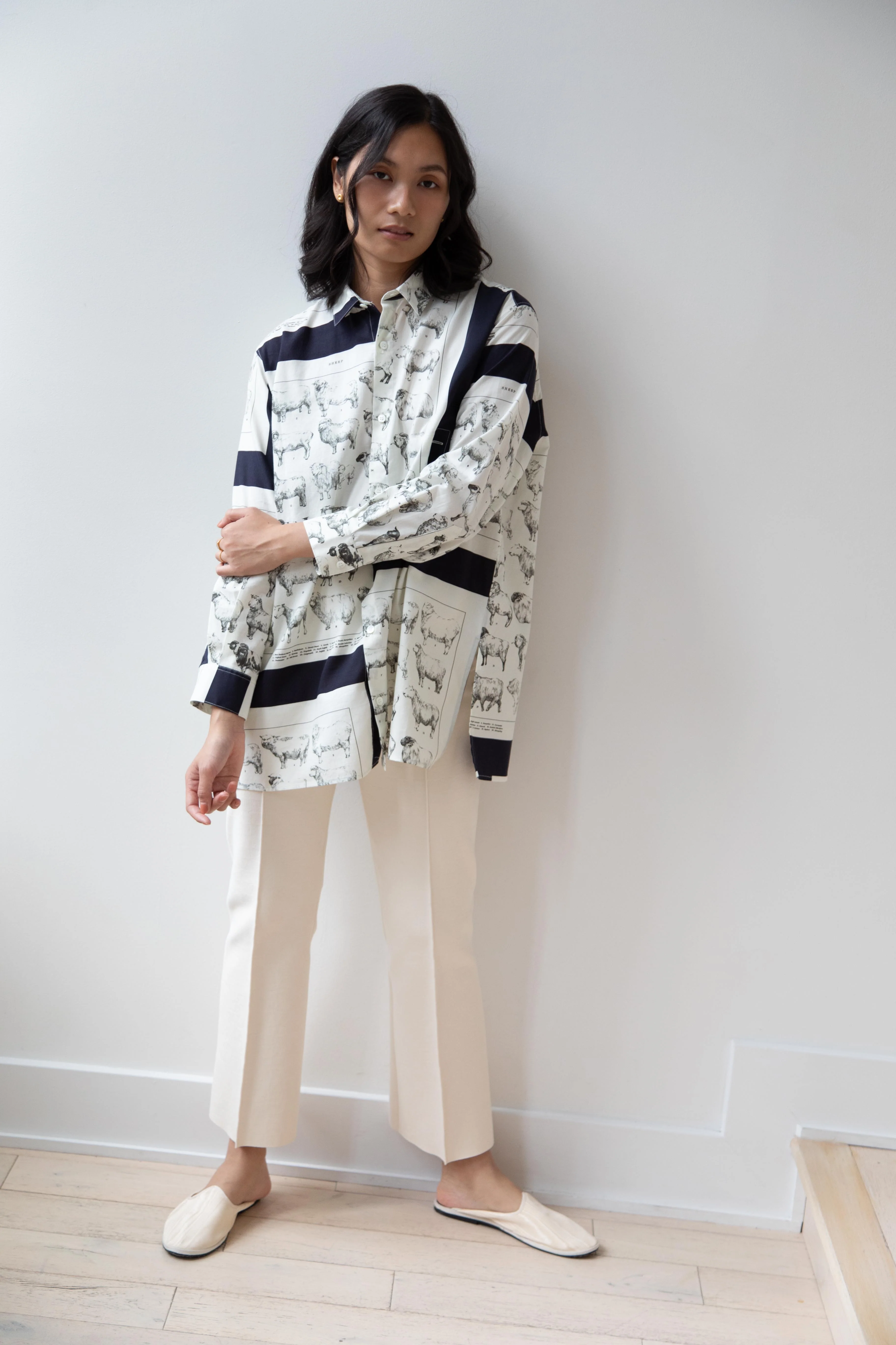 Aseedonclöud | Sheep Scarf Shirt - Image 49