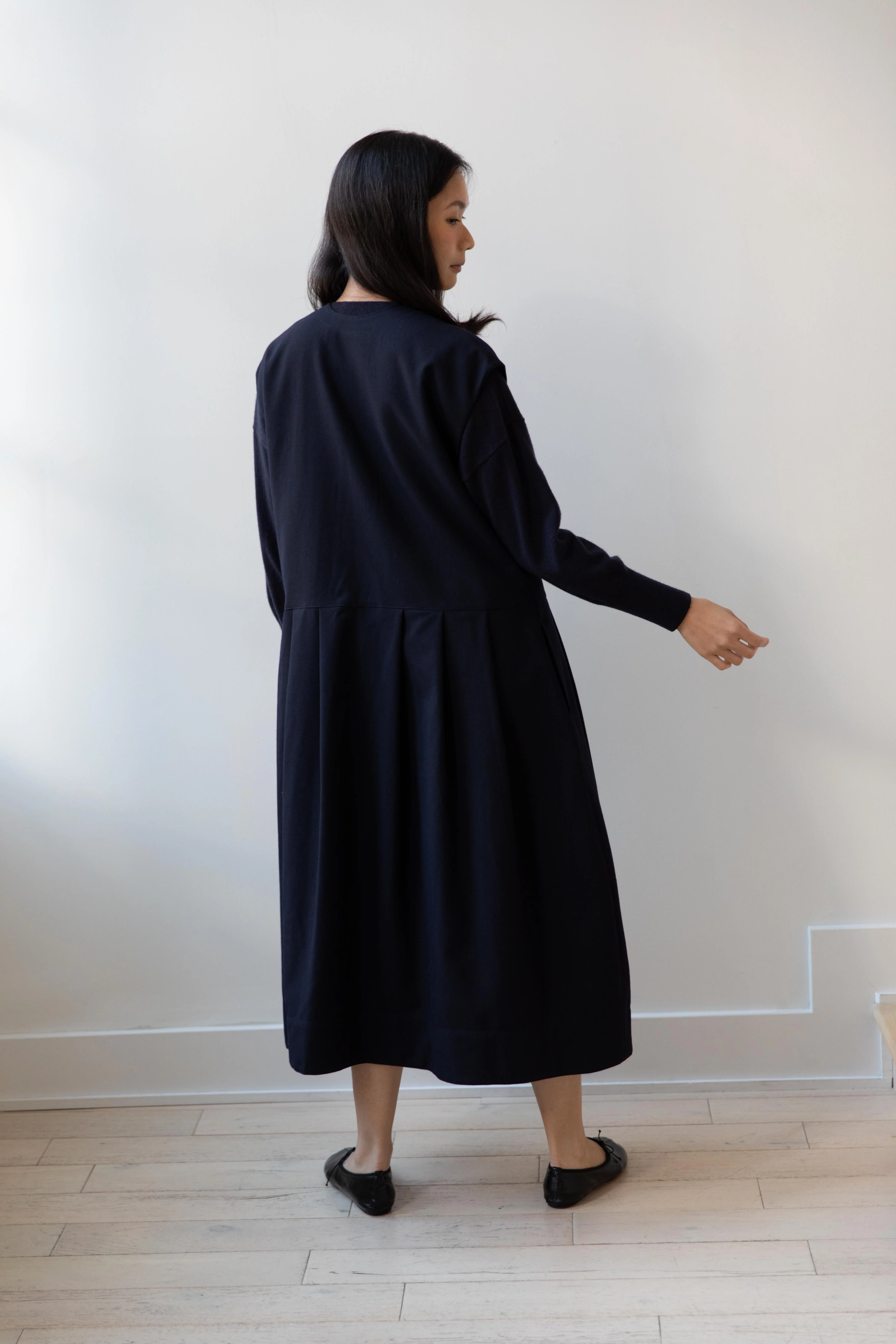 Aseedonclöud | Study Uniform Dress in Navy - Image 14
