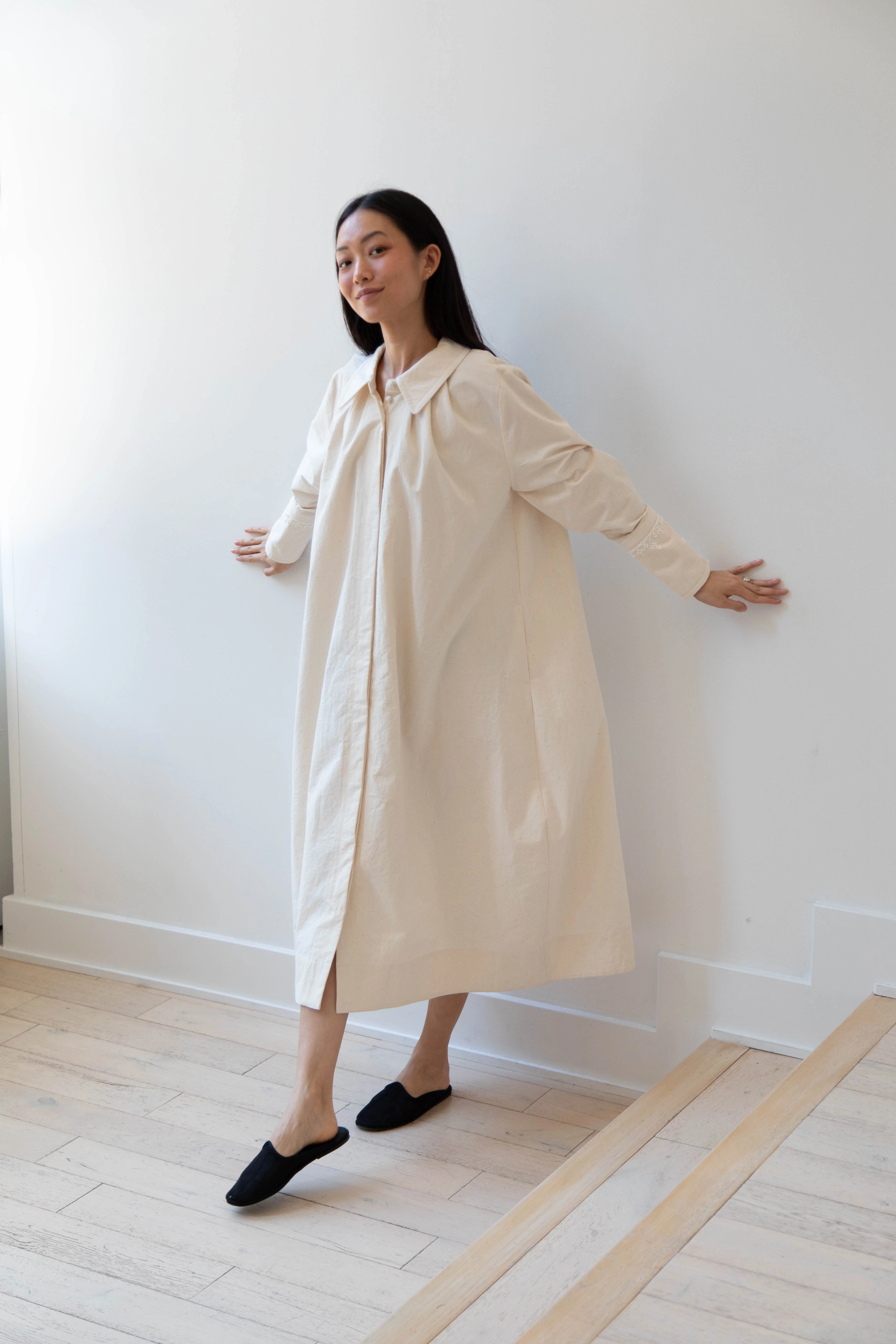 Aseedonclöud | Tea Garden Gown in Natural Tea Garden Cloth - Image 23