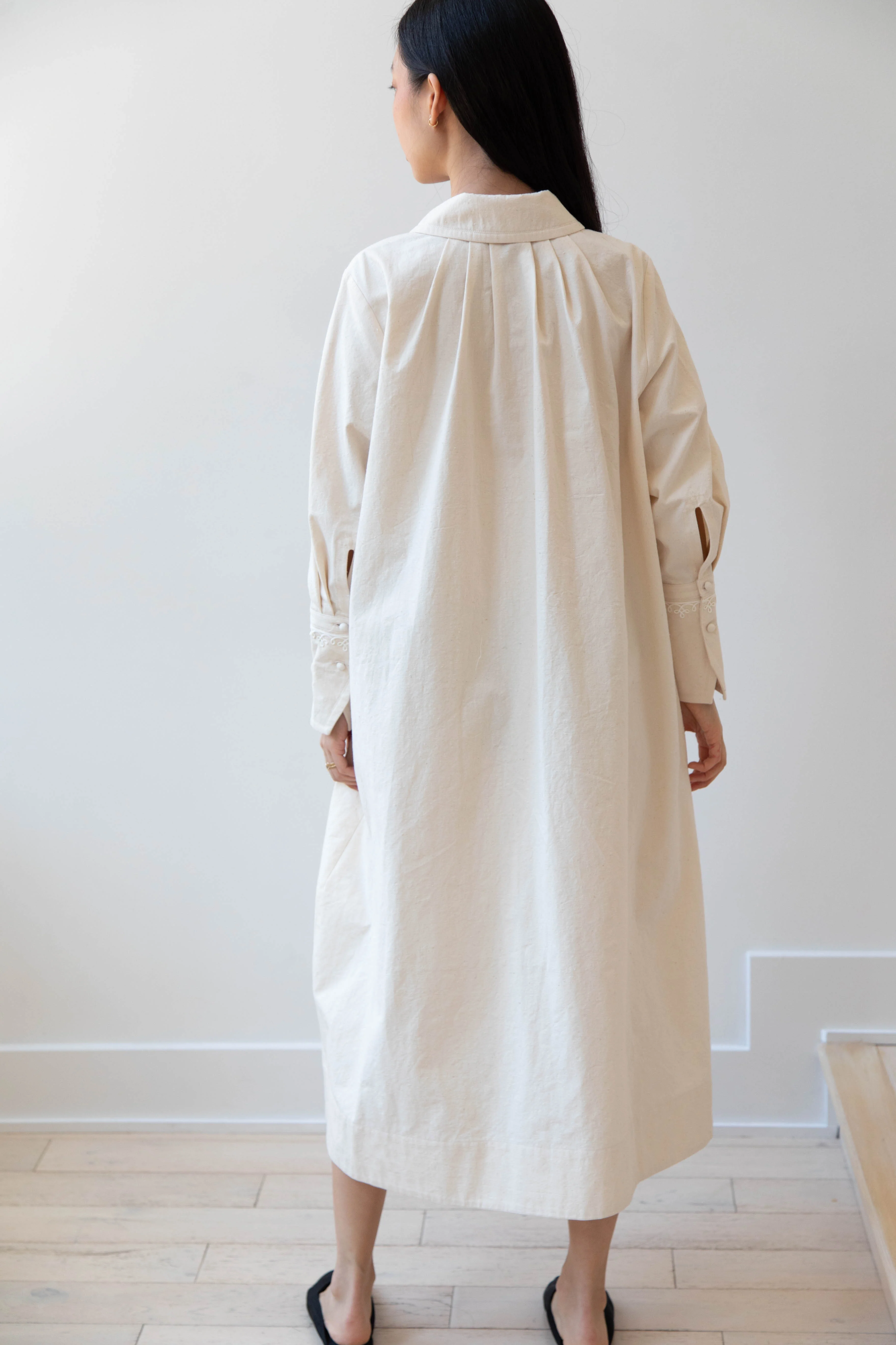 Aseedonclöud | Tea Garden Gown in Natural Tea Garden Cloth - Image 42