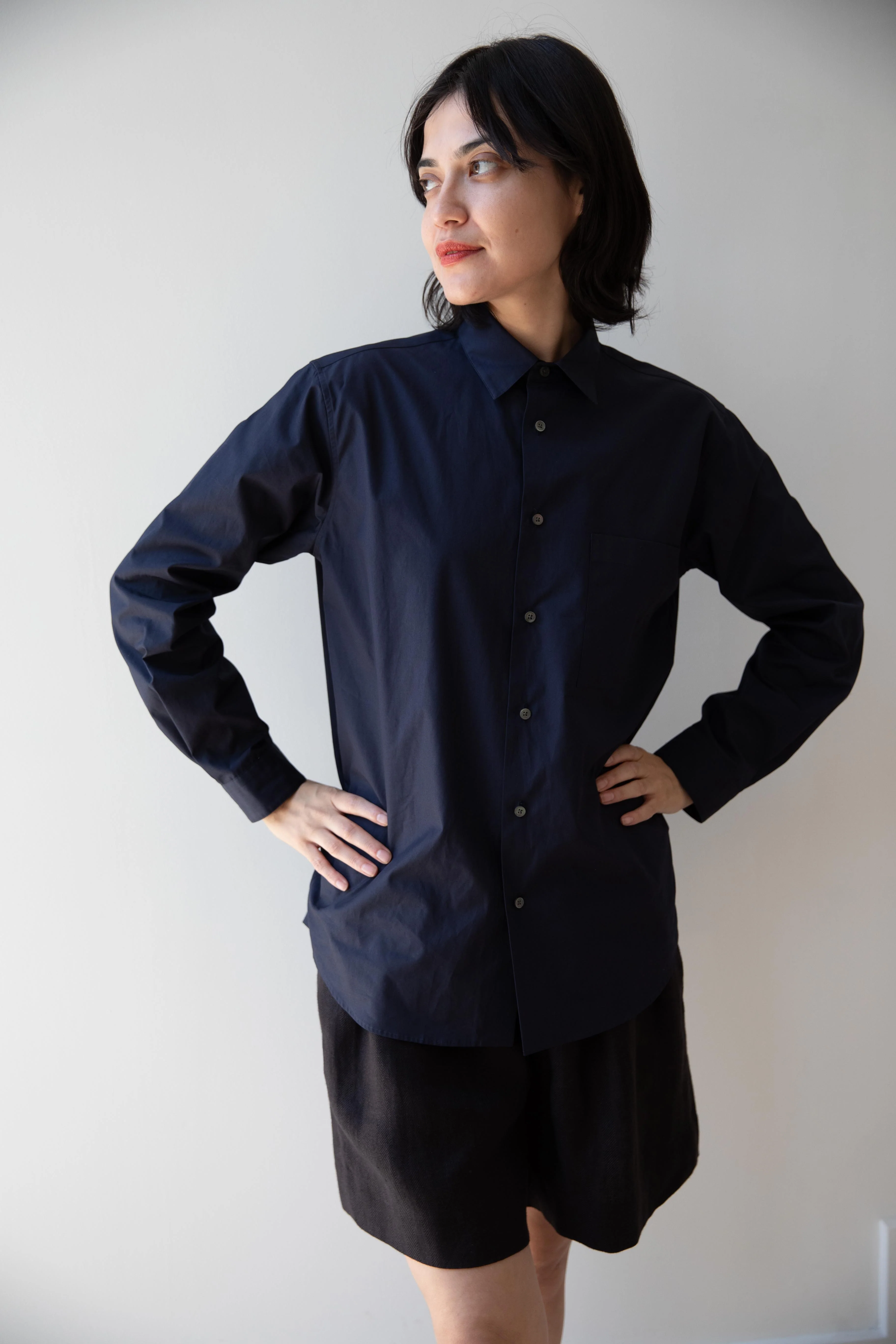Aton | Standard Shirt in Navy - Image 22