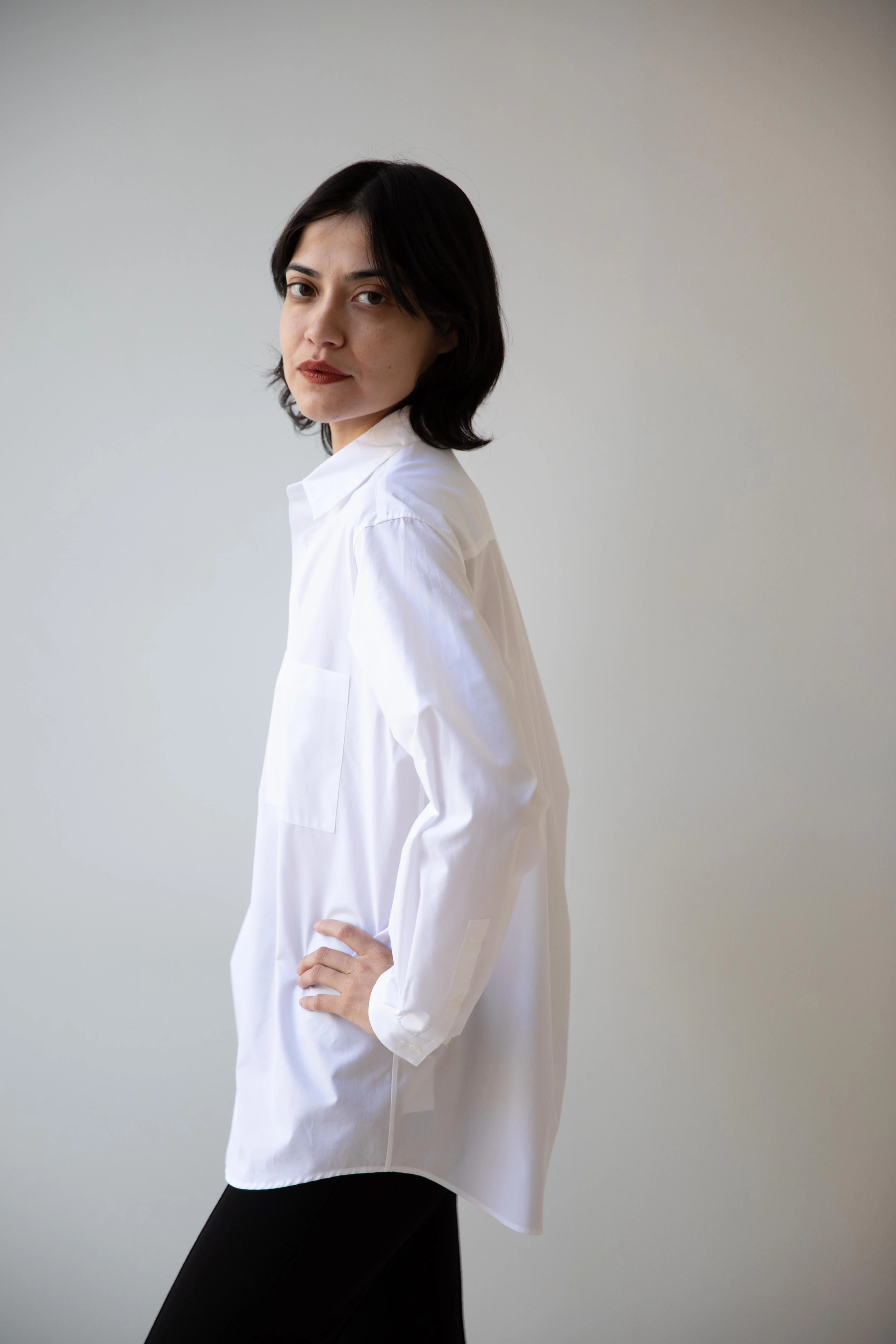 Aton | Standard Shirt in White - Image 15