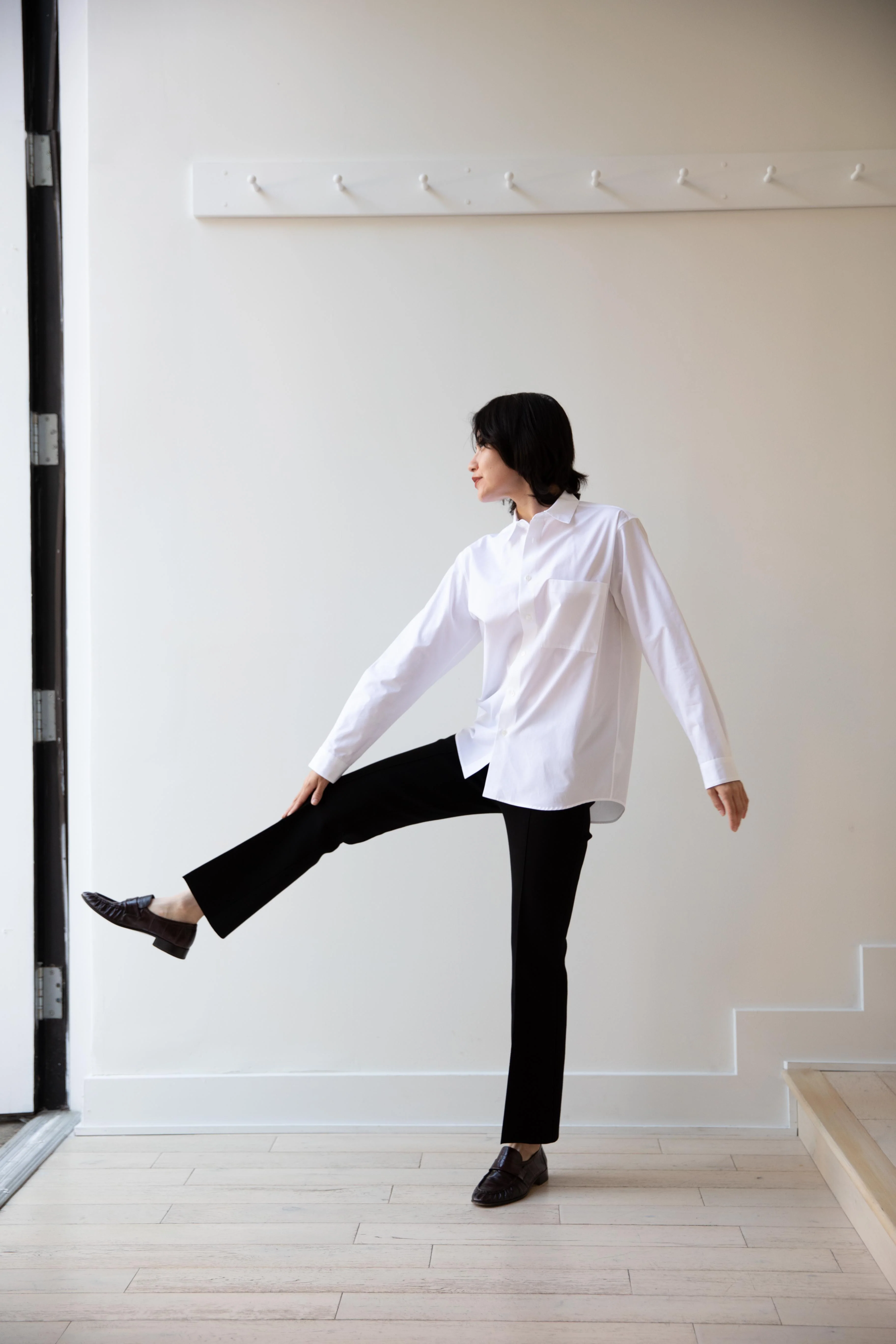 Aton | Standard Shirt in White - Image 26