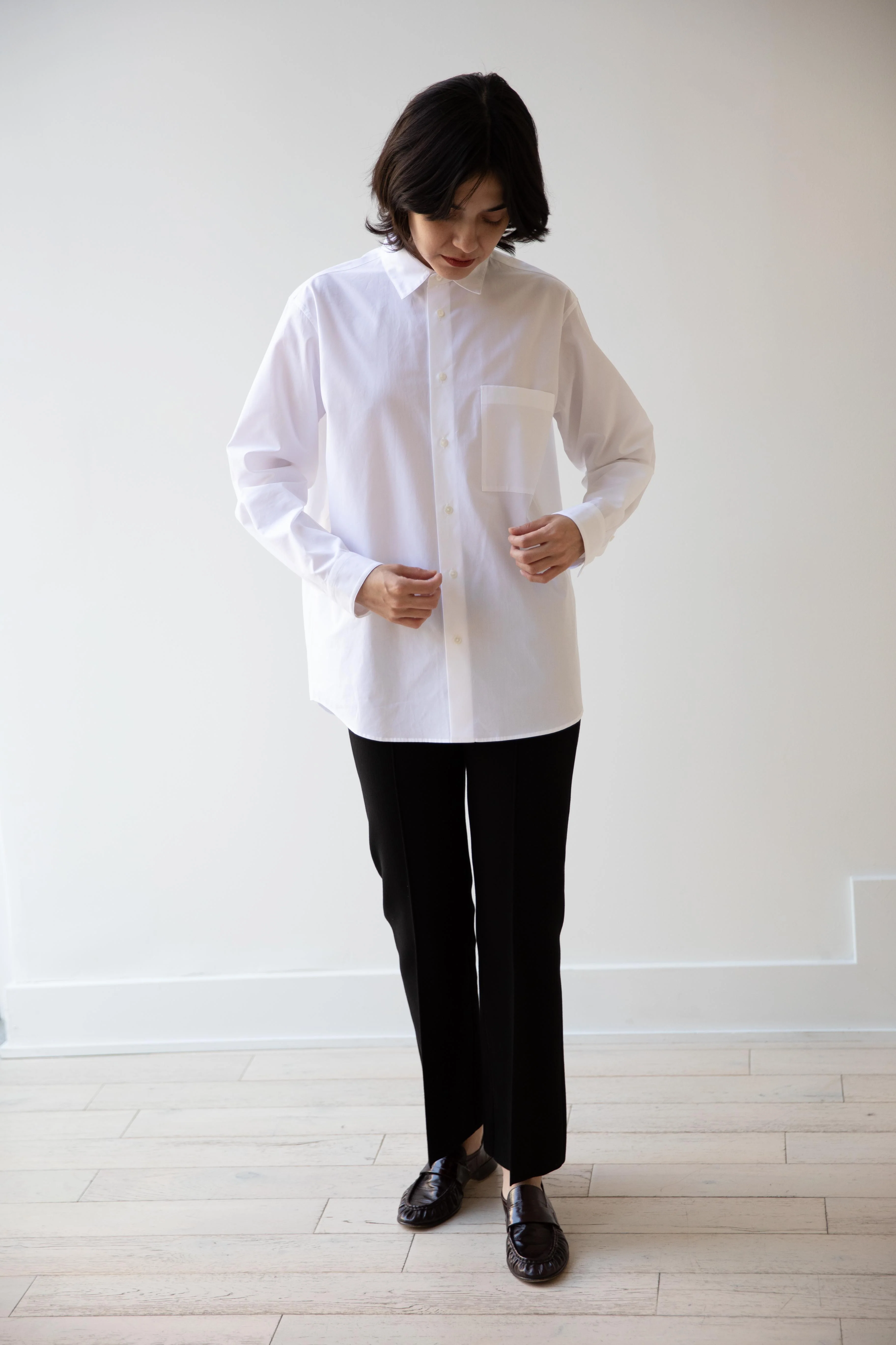 Aton | Standard Shirt in White - Image 29