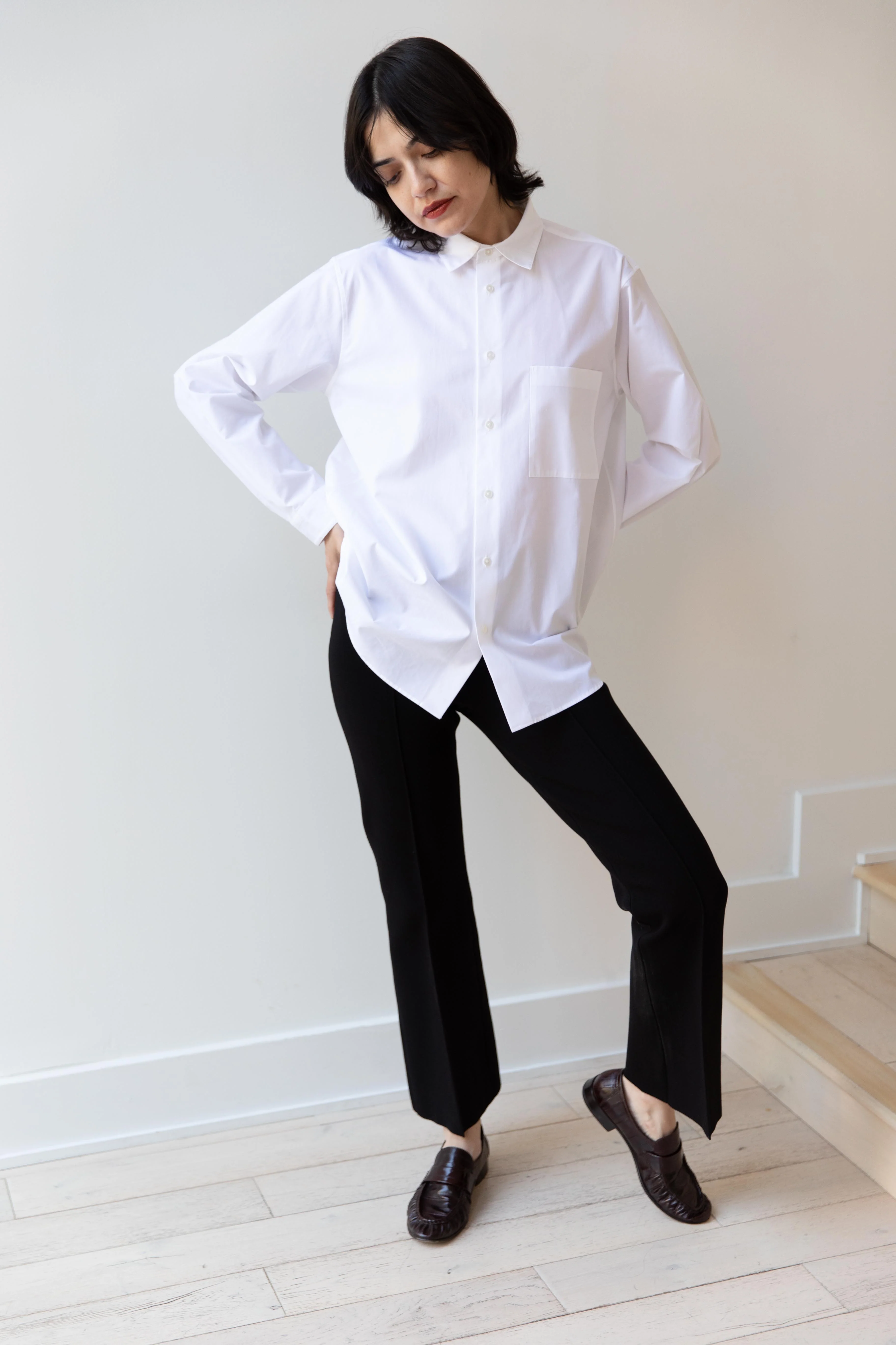 Aton | Standard Shirt in White - Image 32