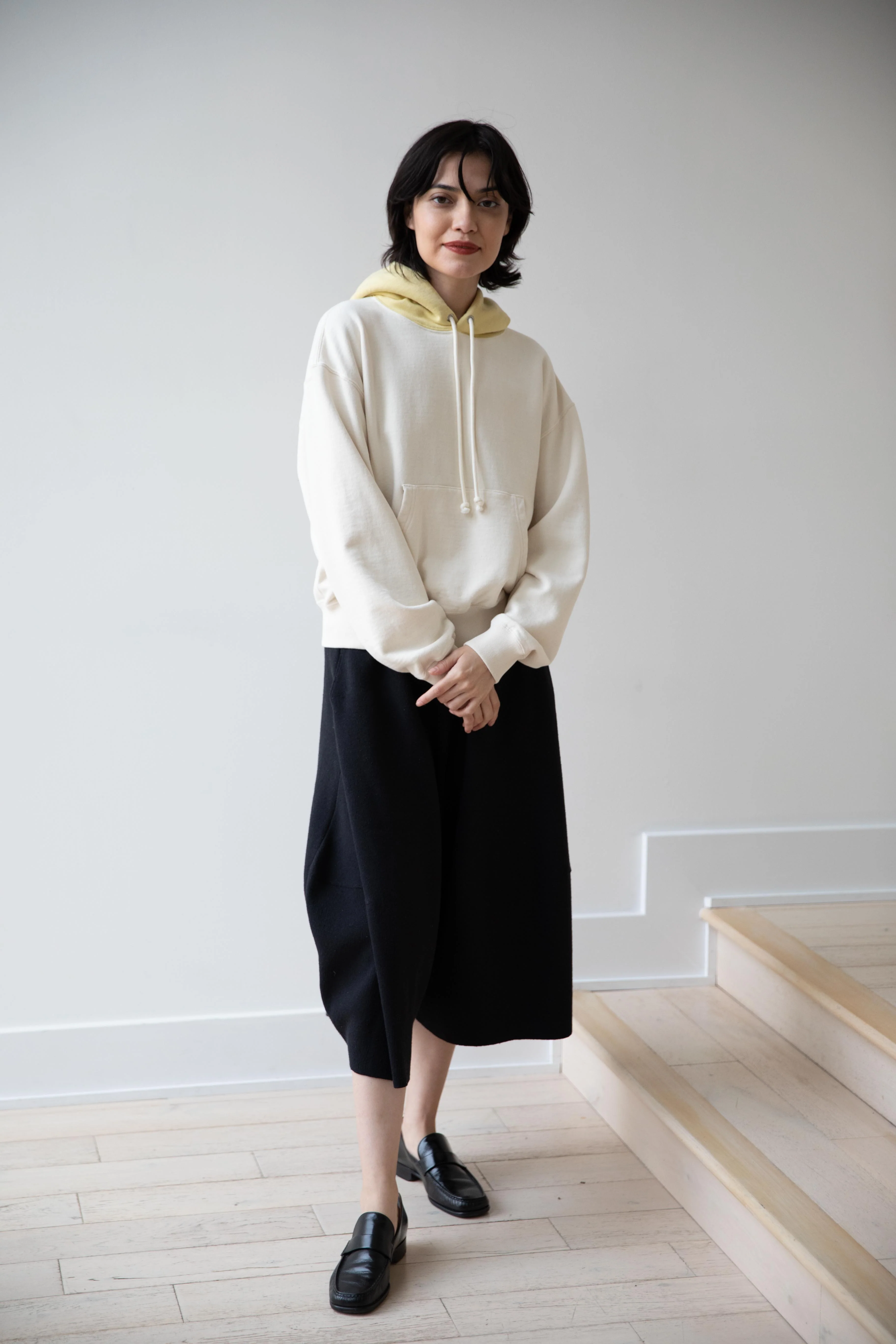 Auralee | Sweatshirt in White & Yellow - Image 20
