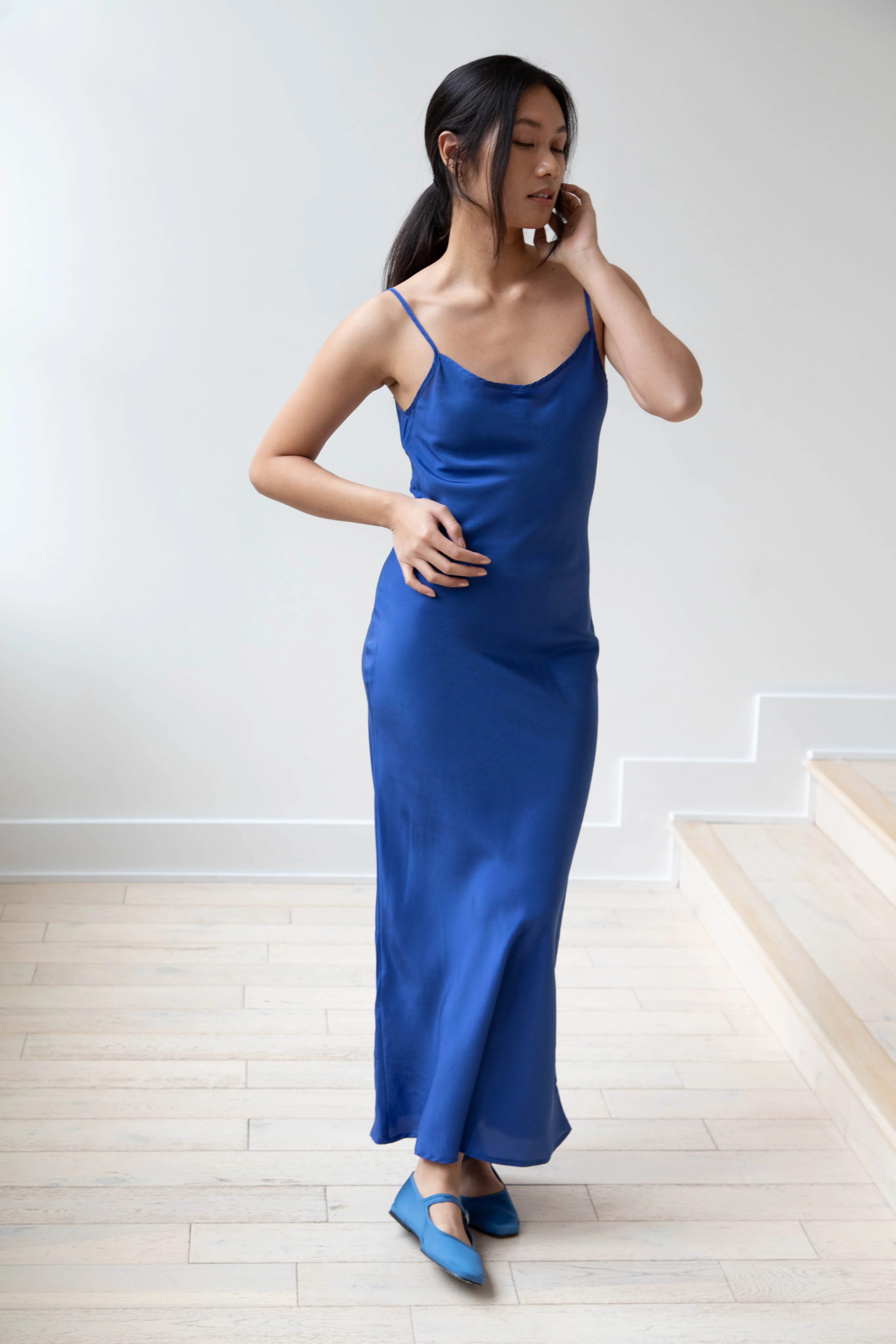 Barena Venezia | Aga Dress in Victoria Blue Silk - Image 11