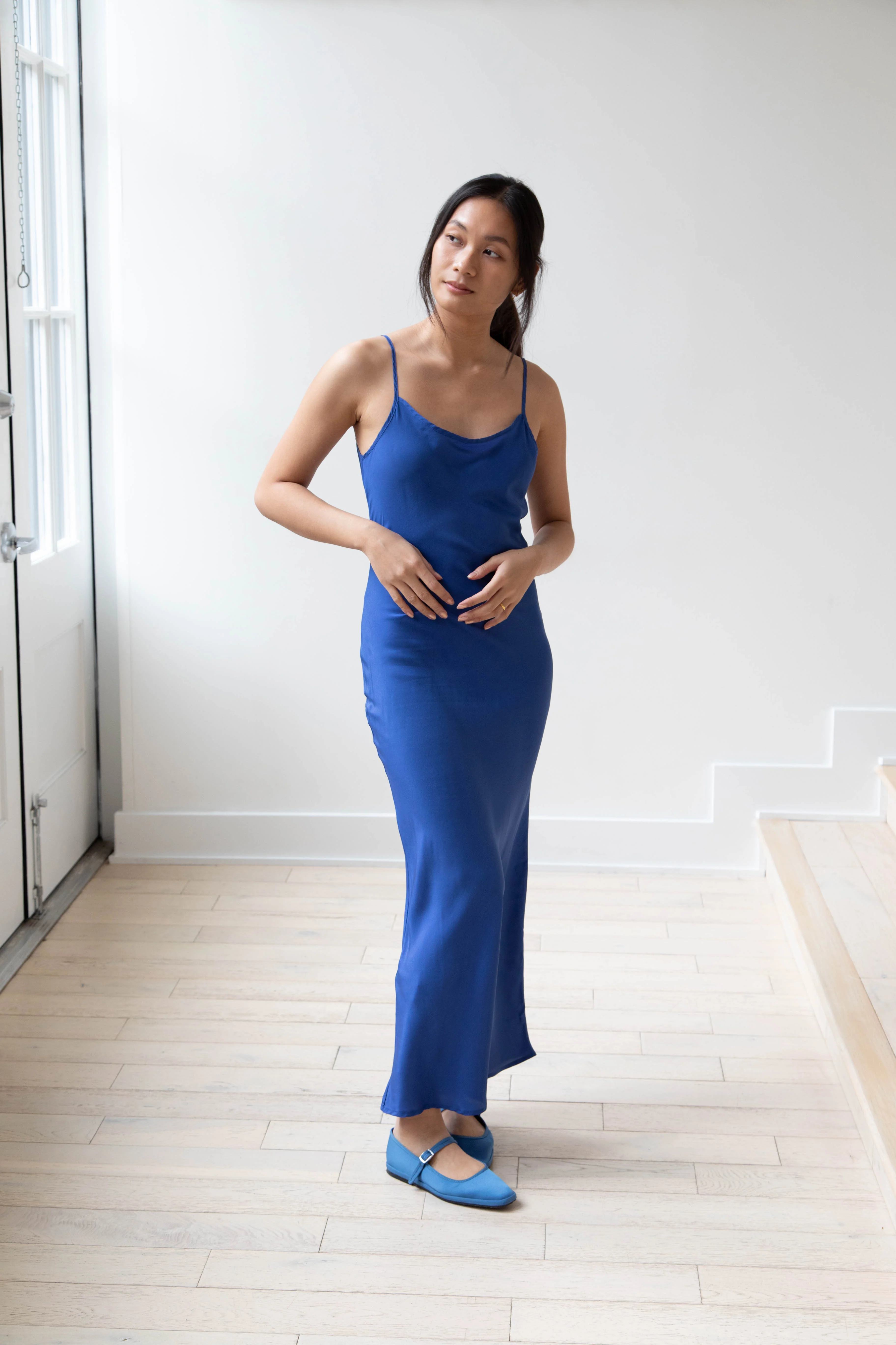 Barena Venezia | Aga Dress in Victoria Blue Silk - Image 6