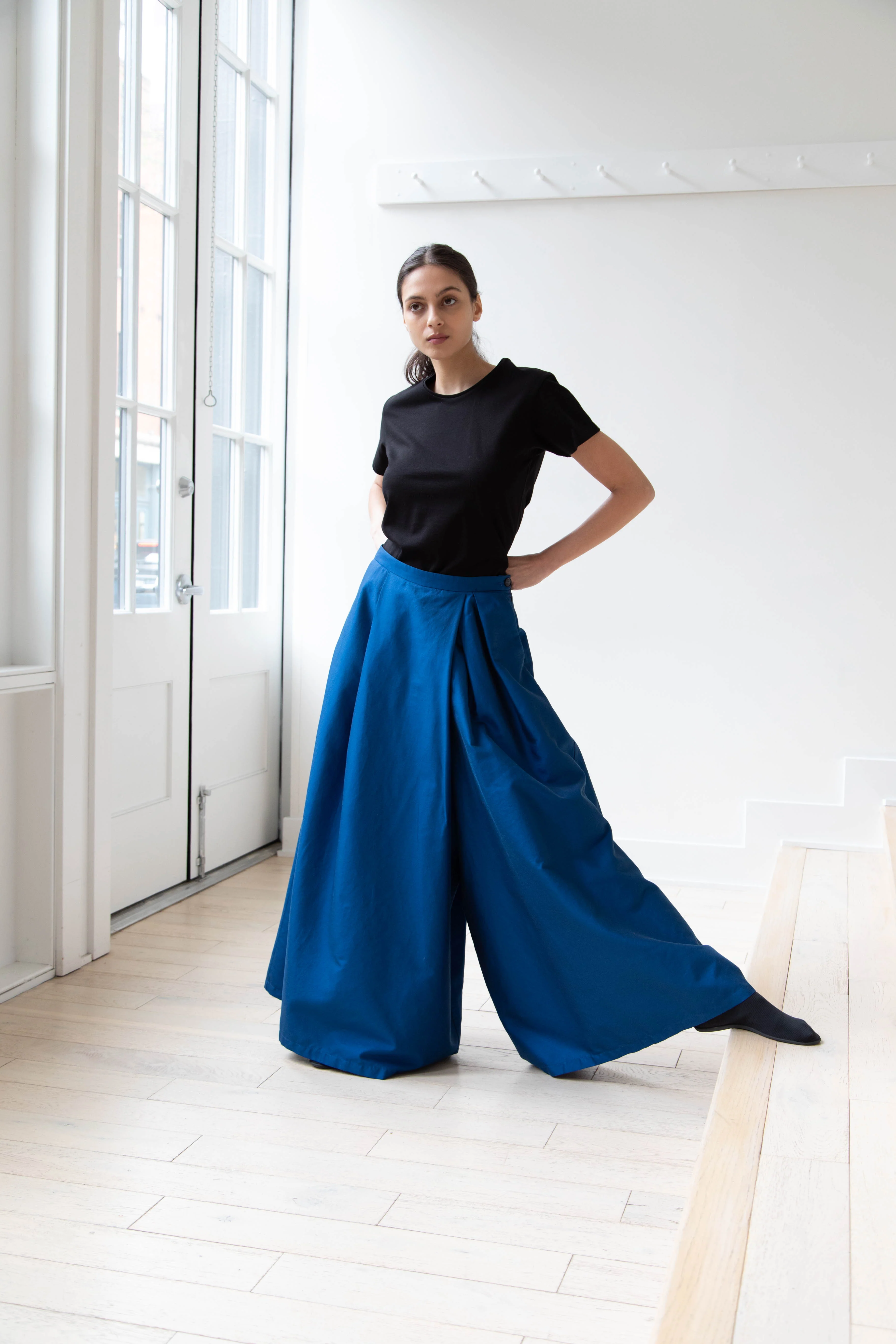 Barena Venezia | Cantú Skirt-Pant in Victoria Blue - Image 10