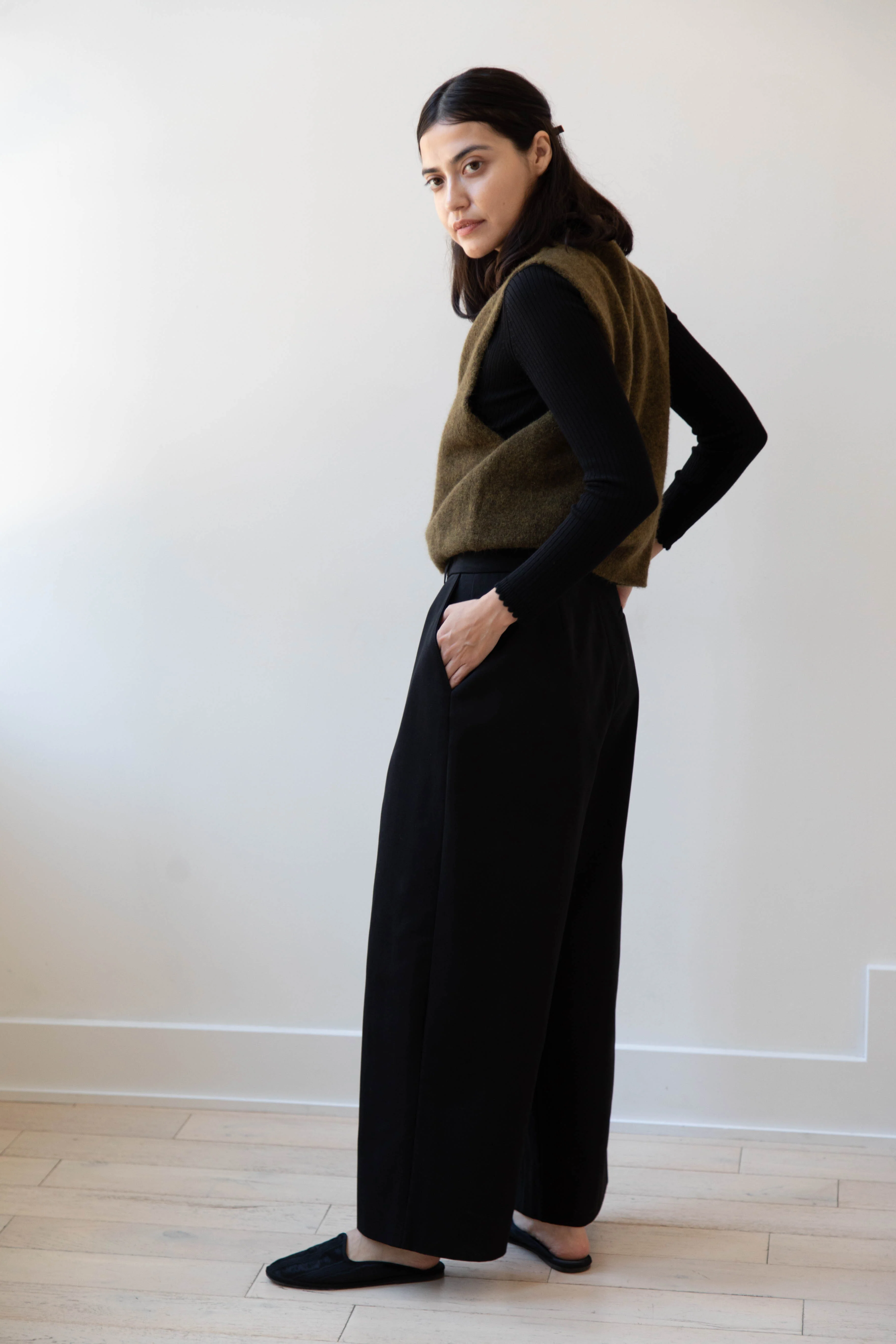 Barena Venezia | Carla Knit Vest in Oliva - Image 24