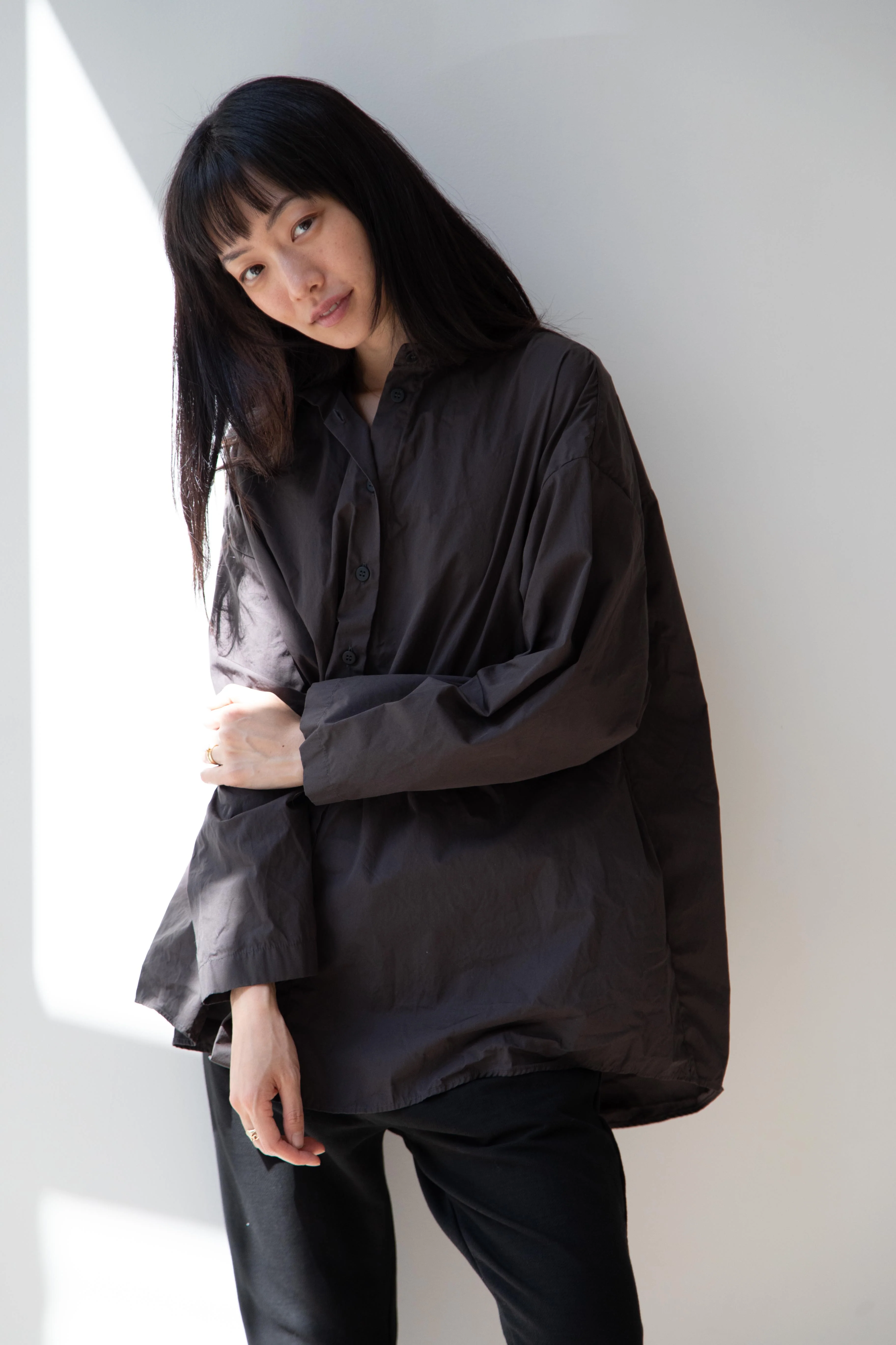 Bergfabel | Long Overshirt in Moss - Image 18