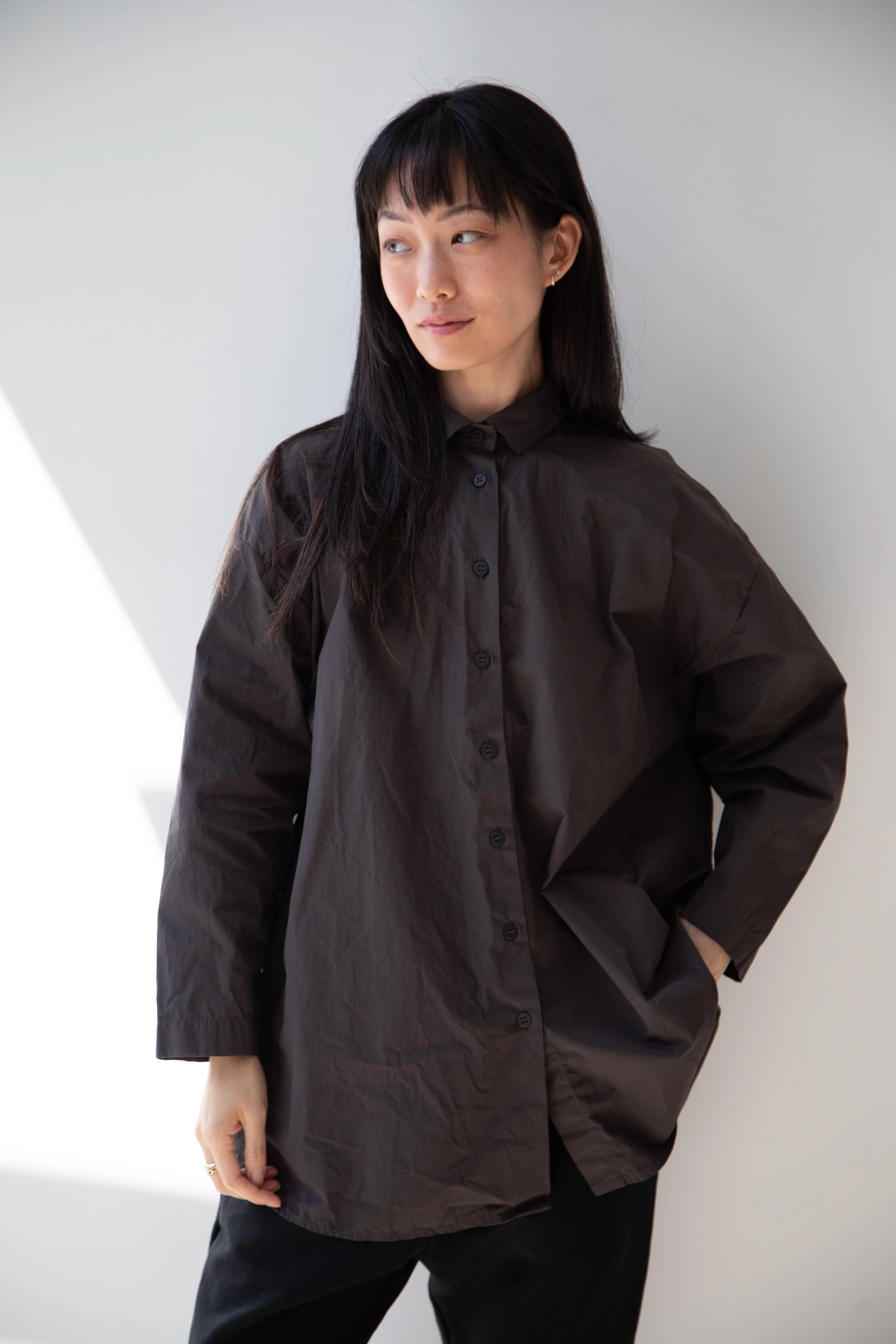Bergfabel | Long Overshirt in Moss - Image 36